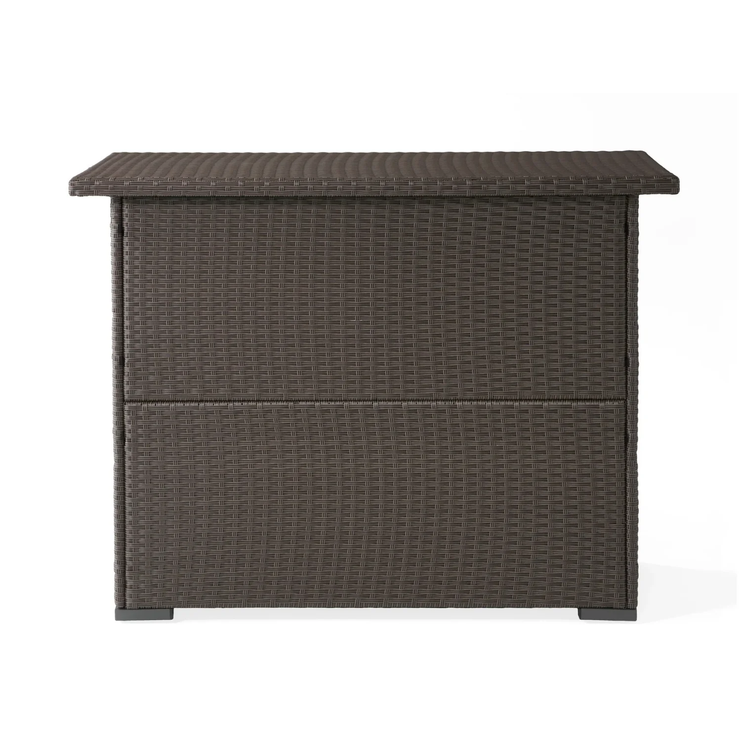 7-Piece Outdoor Rattan Wicker Bar Set with Wicker Top Table - Image 8