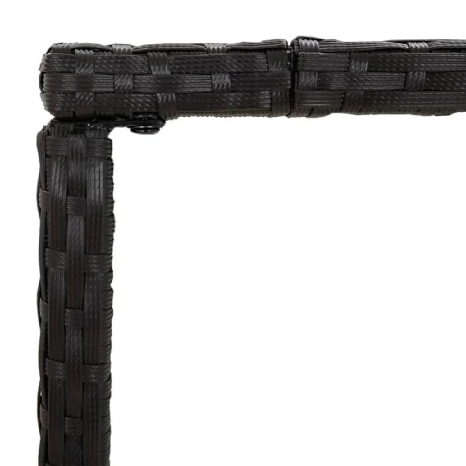 7-Piece Outdoor Rattan Wicker Bar Set without Glass Top Table - Image 4