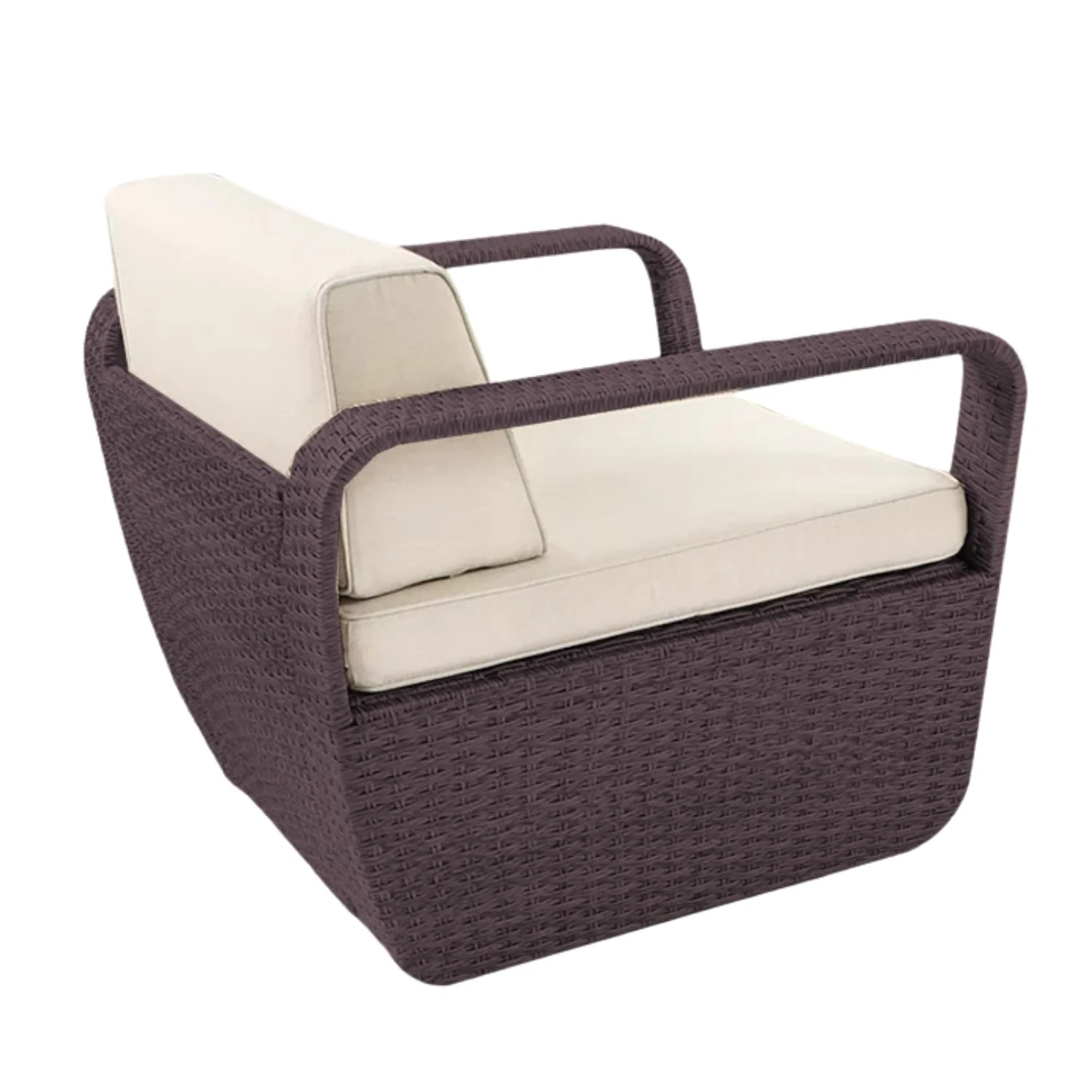 6 Piece Outdoor Wicker Conversation Furniture Set - Image 10