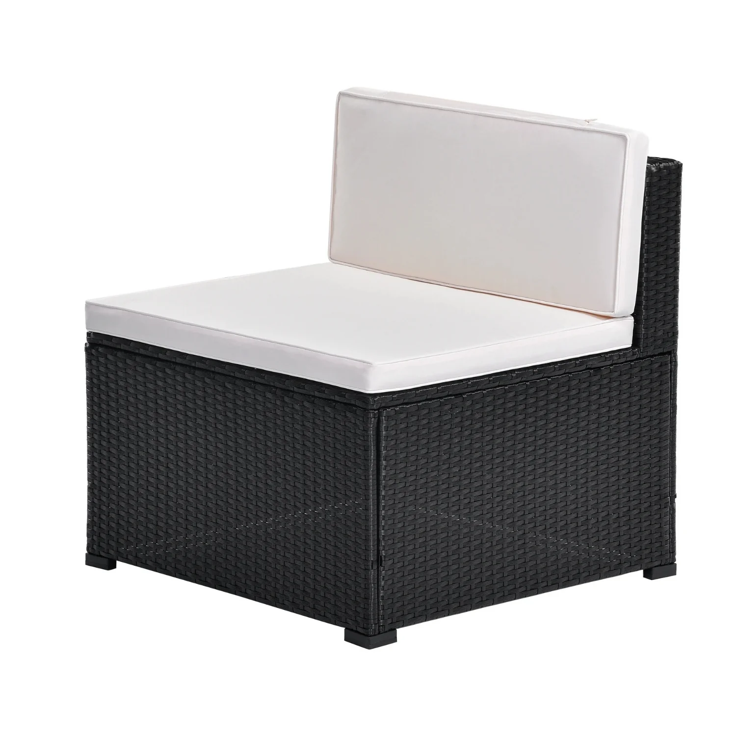 8 Pieces Sectional Wicker Furniture Set - Image 10