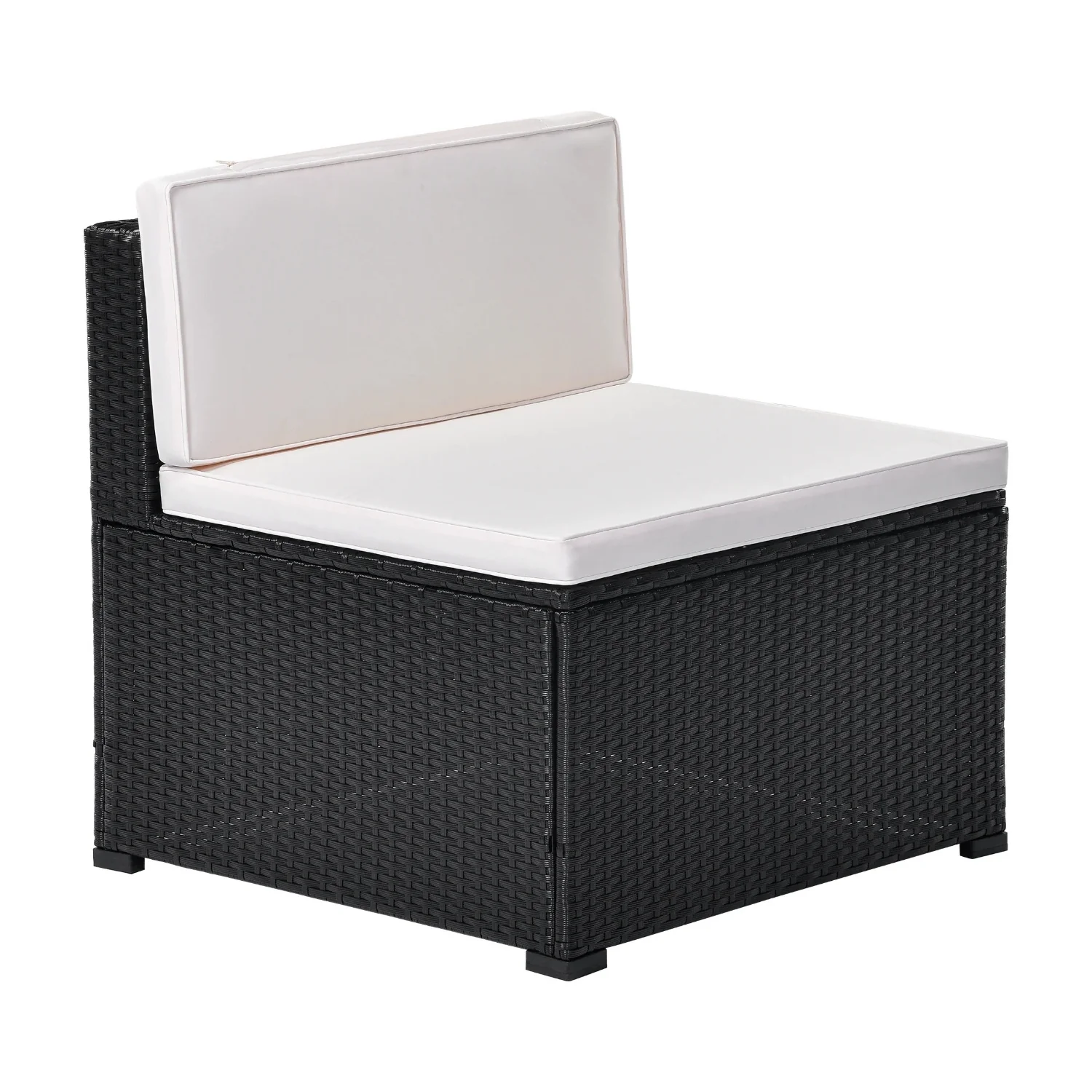 8 Pieces Sectional Wicker Furniture Set - Image 3