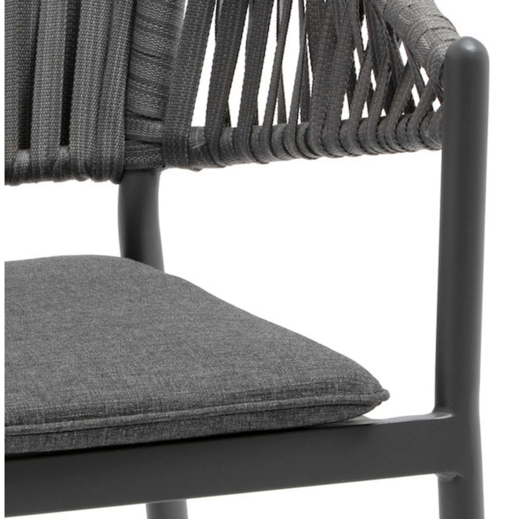 All Weather Resistant 5-Piece Outdoor Dining Set (Grey) - Image 9