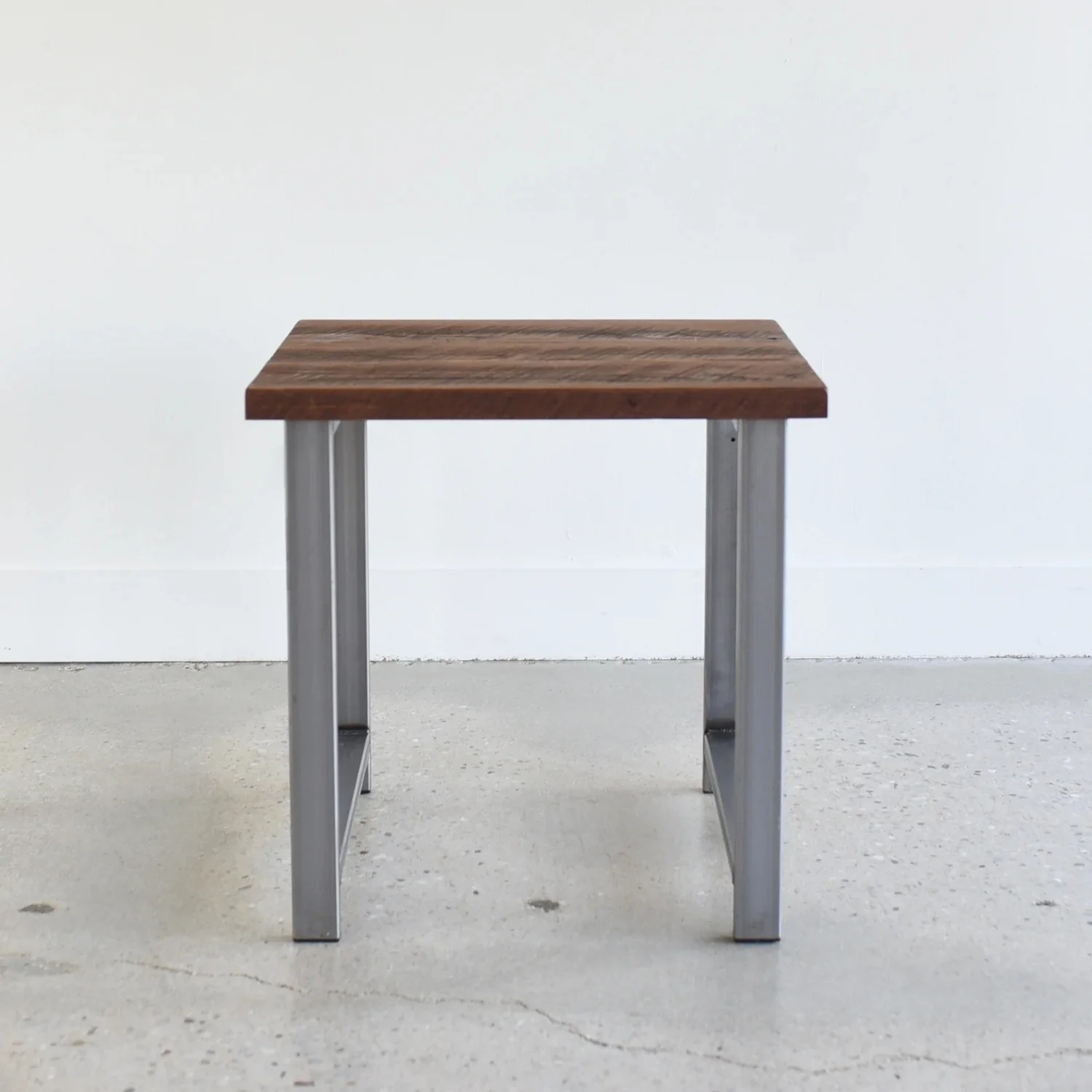 Modern Sheesham Wood Top End Table - Image 3