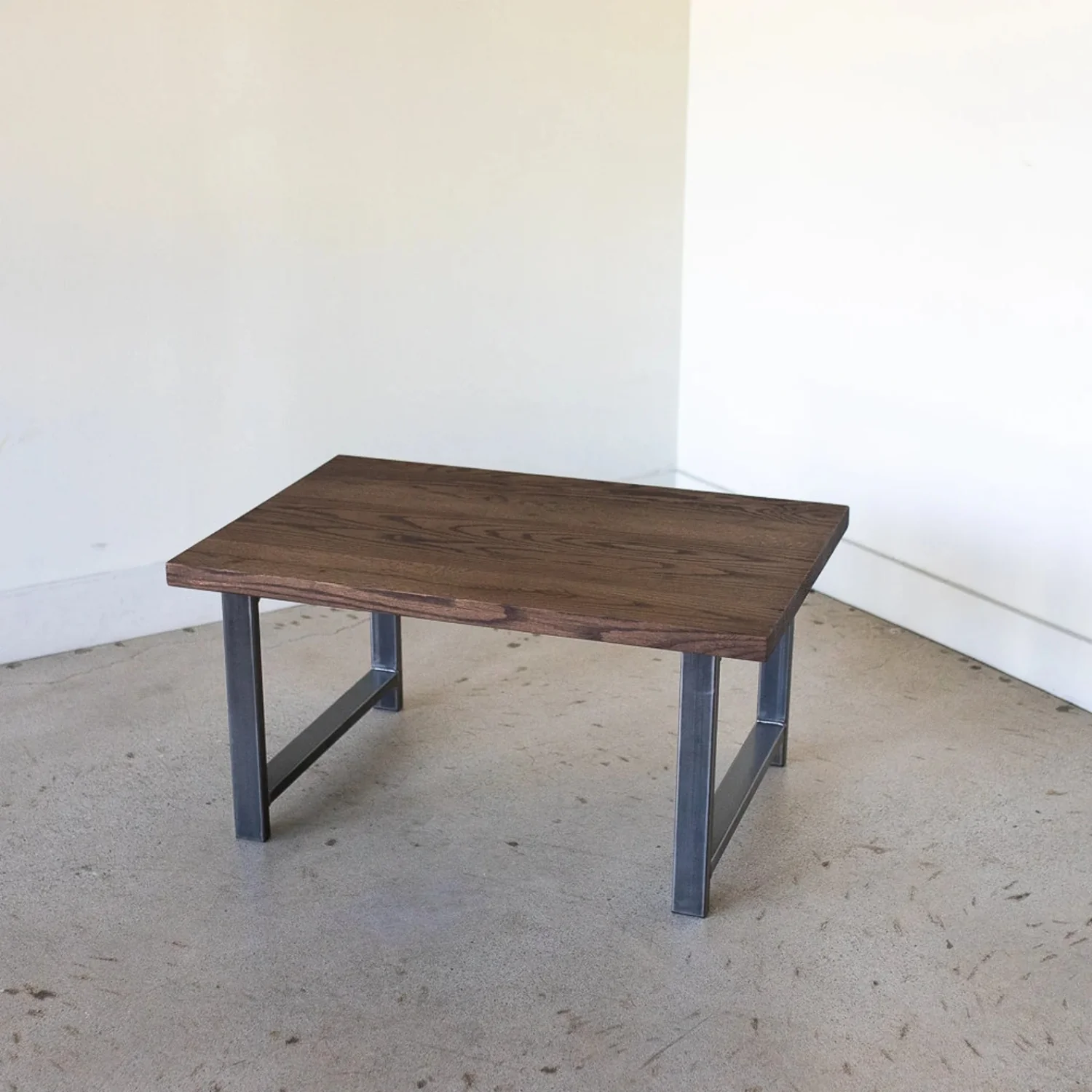 Natural Wooden Top Coffee Table - Image 6