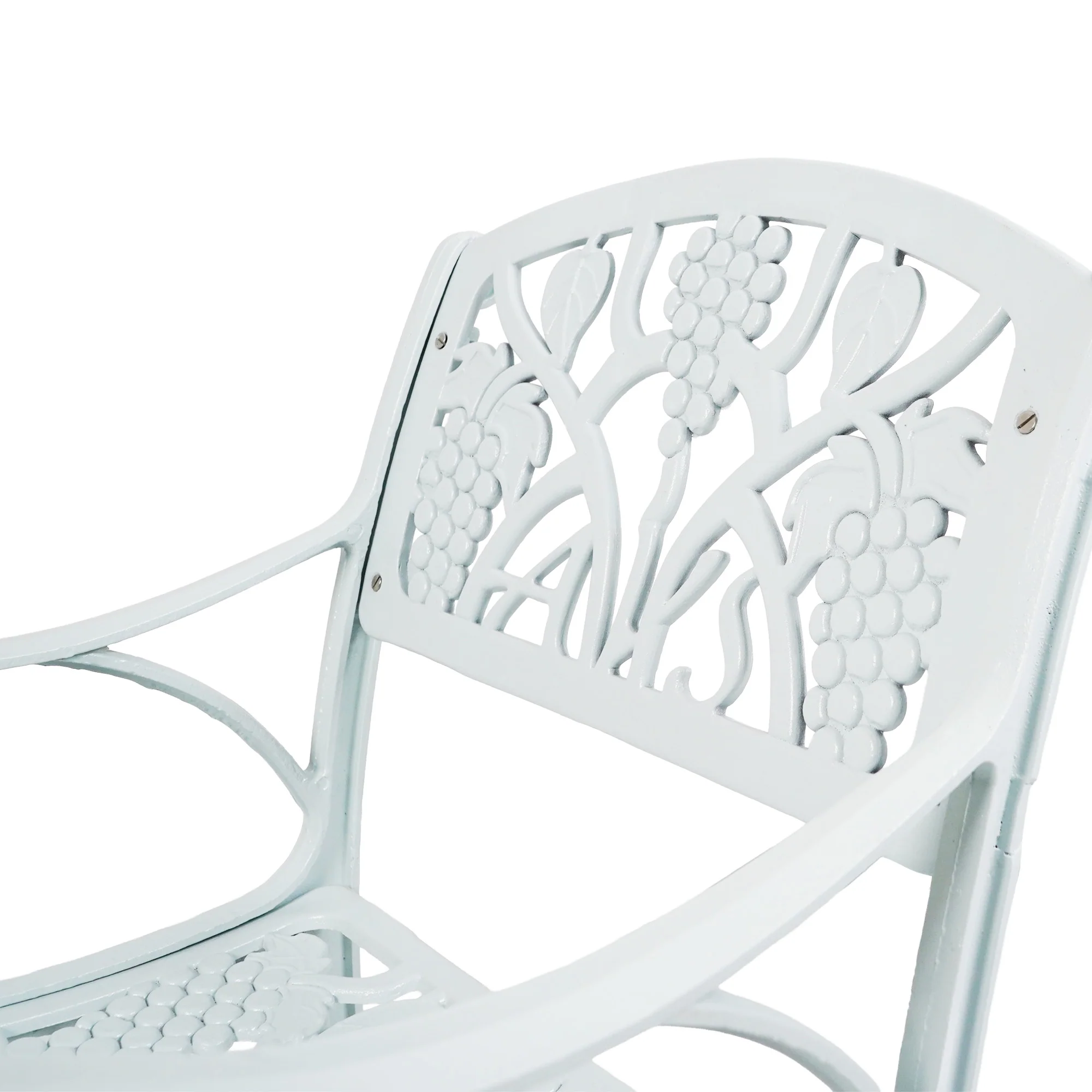 Outdoor 3-Piece Cast Aluminum Patio Bistro Set - Image 8