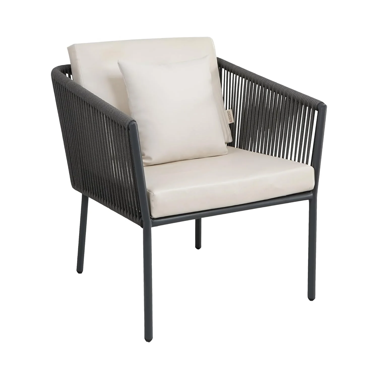 Outdoor 4 Seater Rope Sofa Set - Image 9