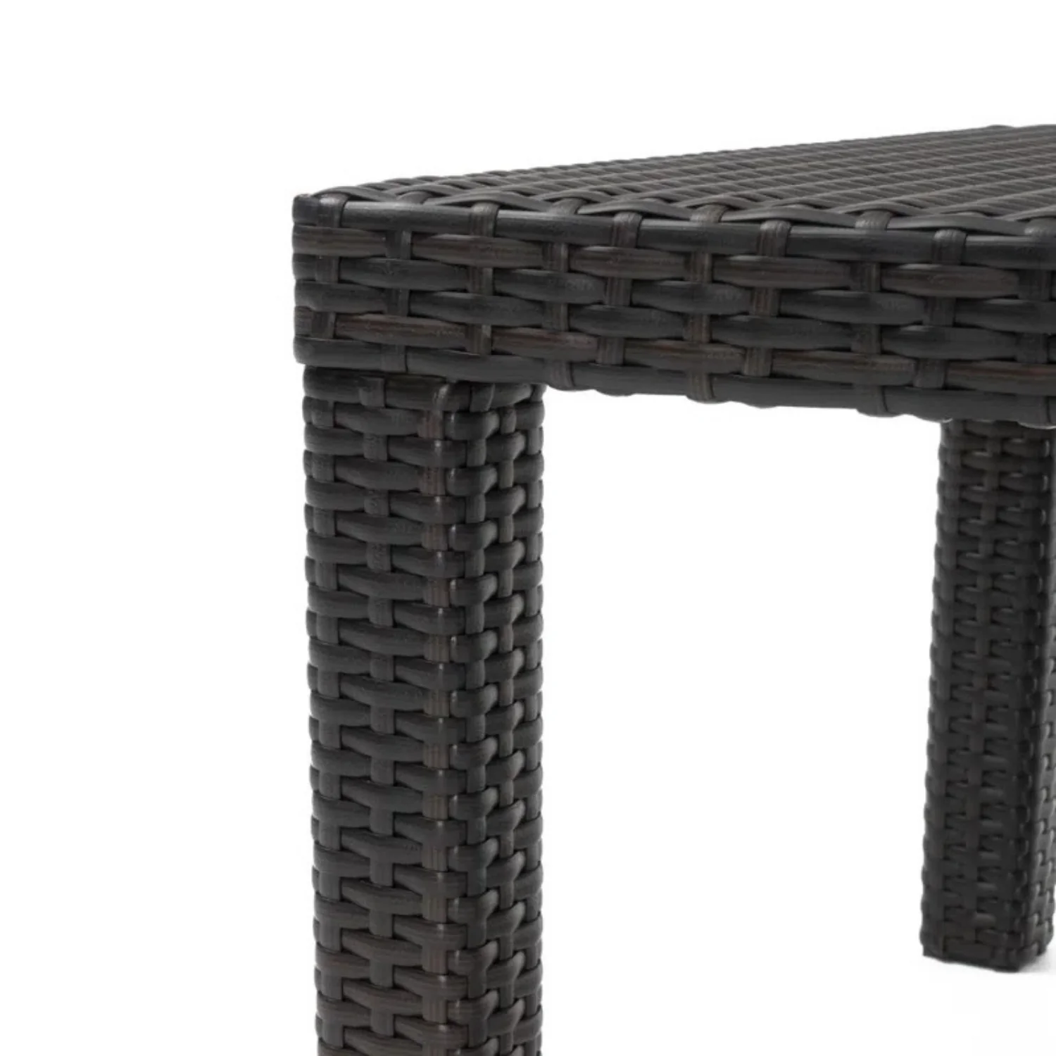 Outdoor All-Weather Rattan Wicker Three Seater Sofa - Image 10