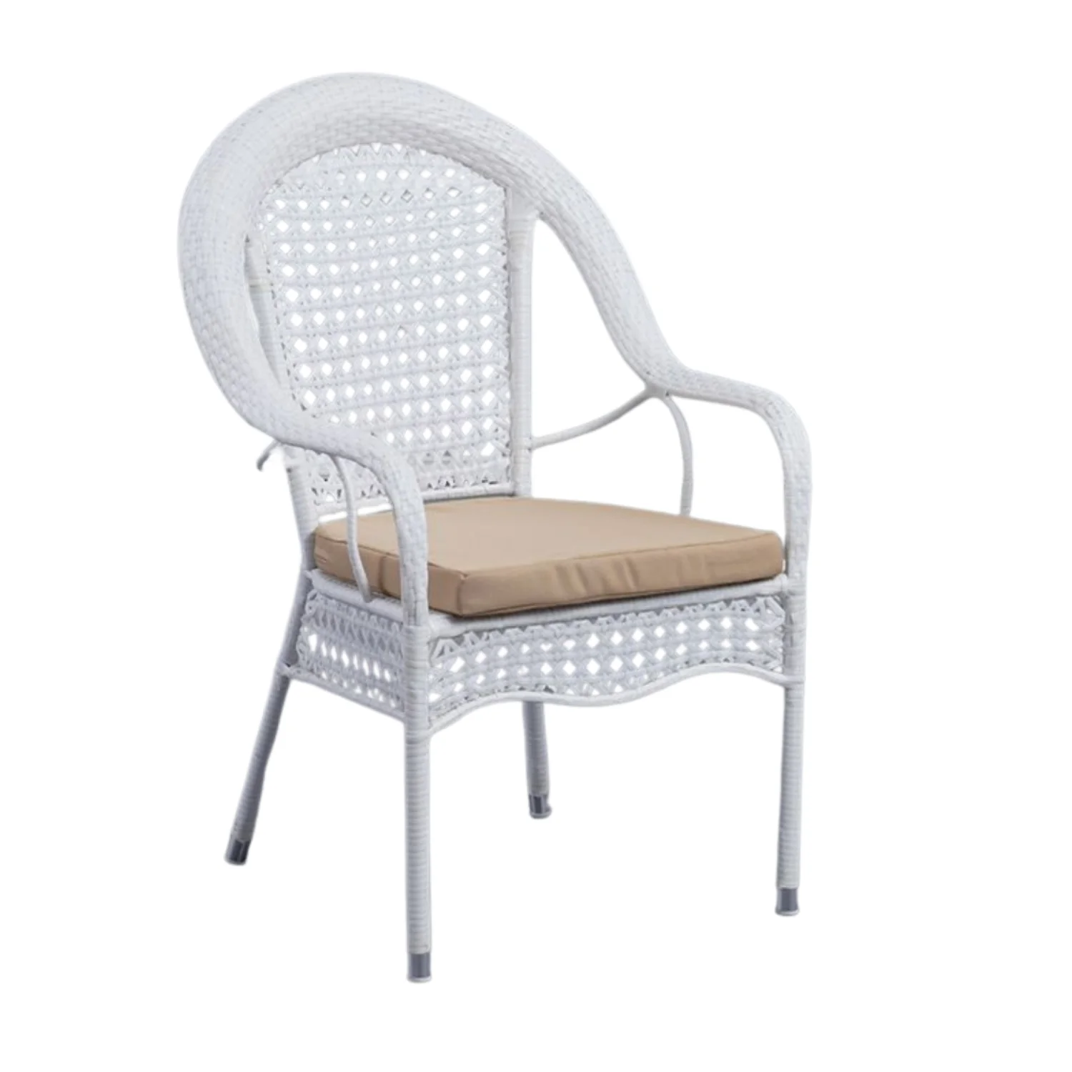 Outdoor All-Weather Resistant Rattan Wicker 5-Piece Dining Set - Image 8