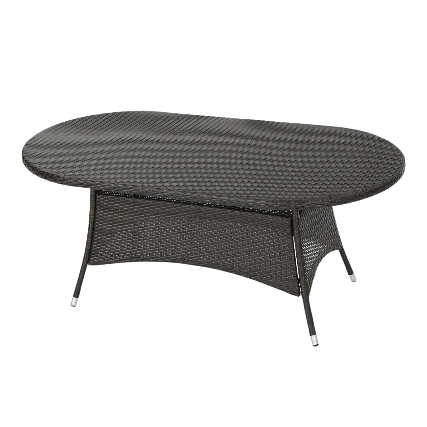 Outdoor All-Weather Resistant Rattan Wicker 7-Piece Dining Set - Image 8