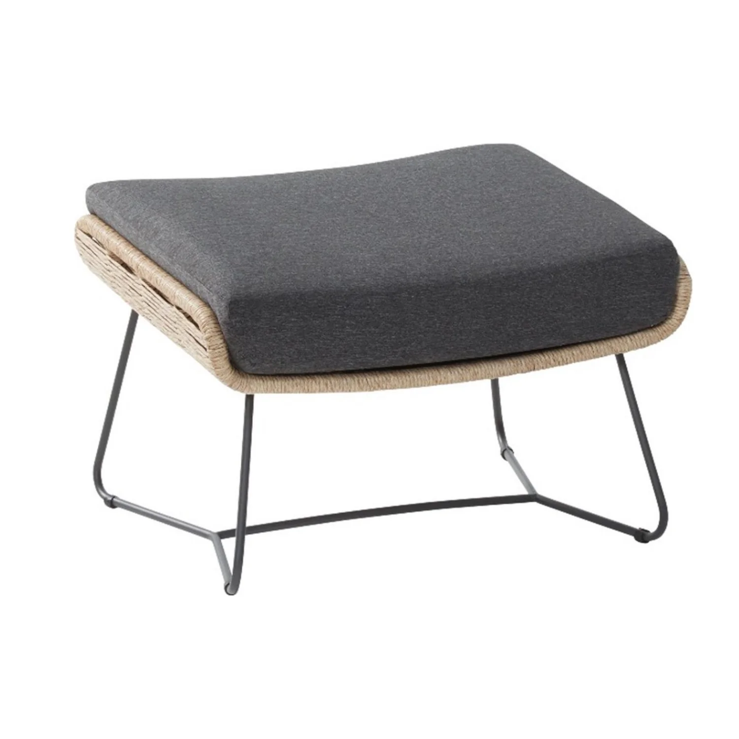 Outdoor All-Weather Rope Footstool - Image 3