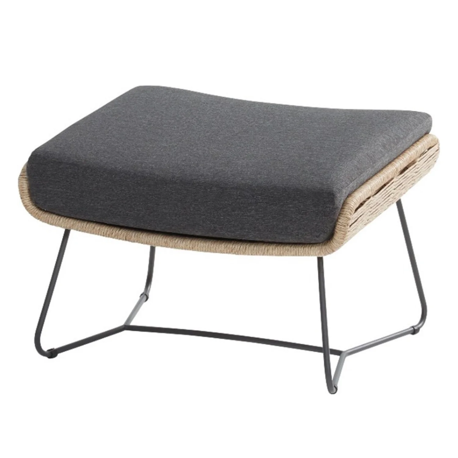 Outdoor All-Weather Rope Footstool - Image 9