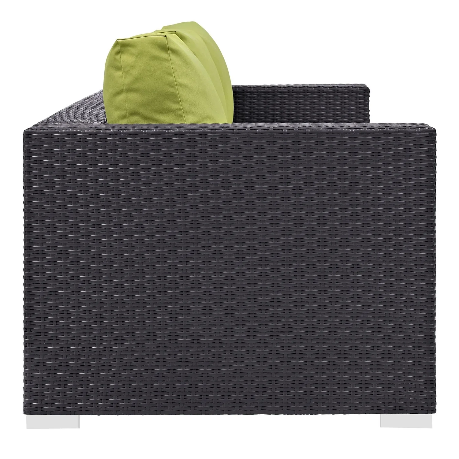 Outdoor All-Weather Wicker 3-Seater Sofa - Image 3