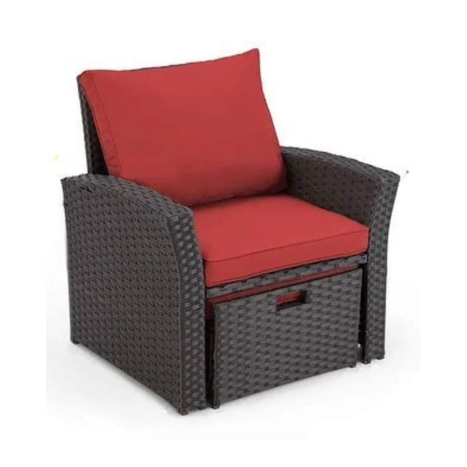 Outdoor All-Weather Wicker 6-Piece Sofa Set - Image 11