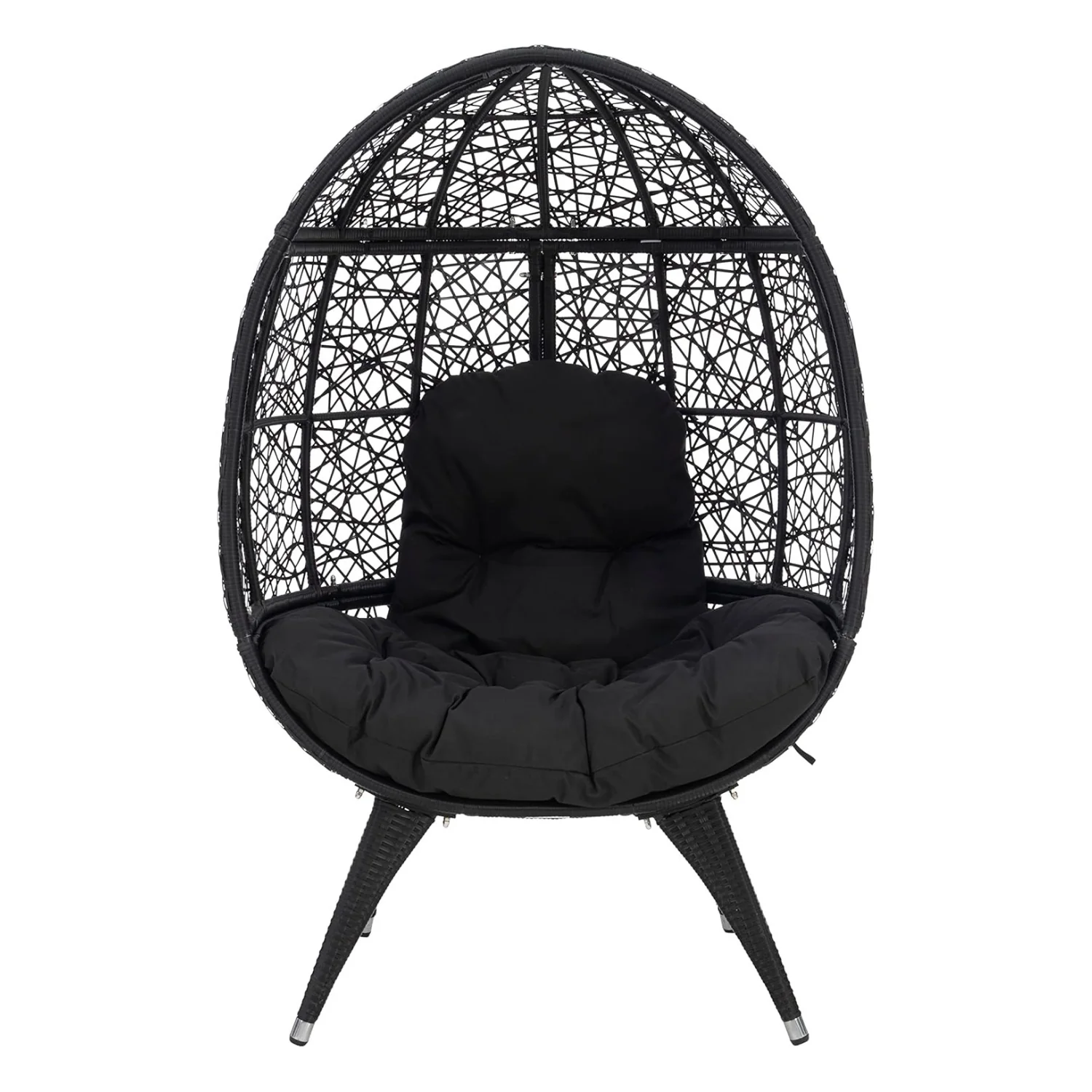 Outdoor All-Weather Wicker Egg Chair - Image 8