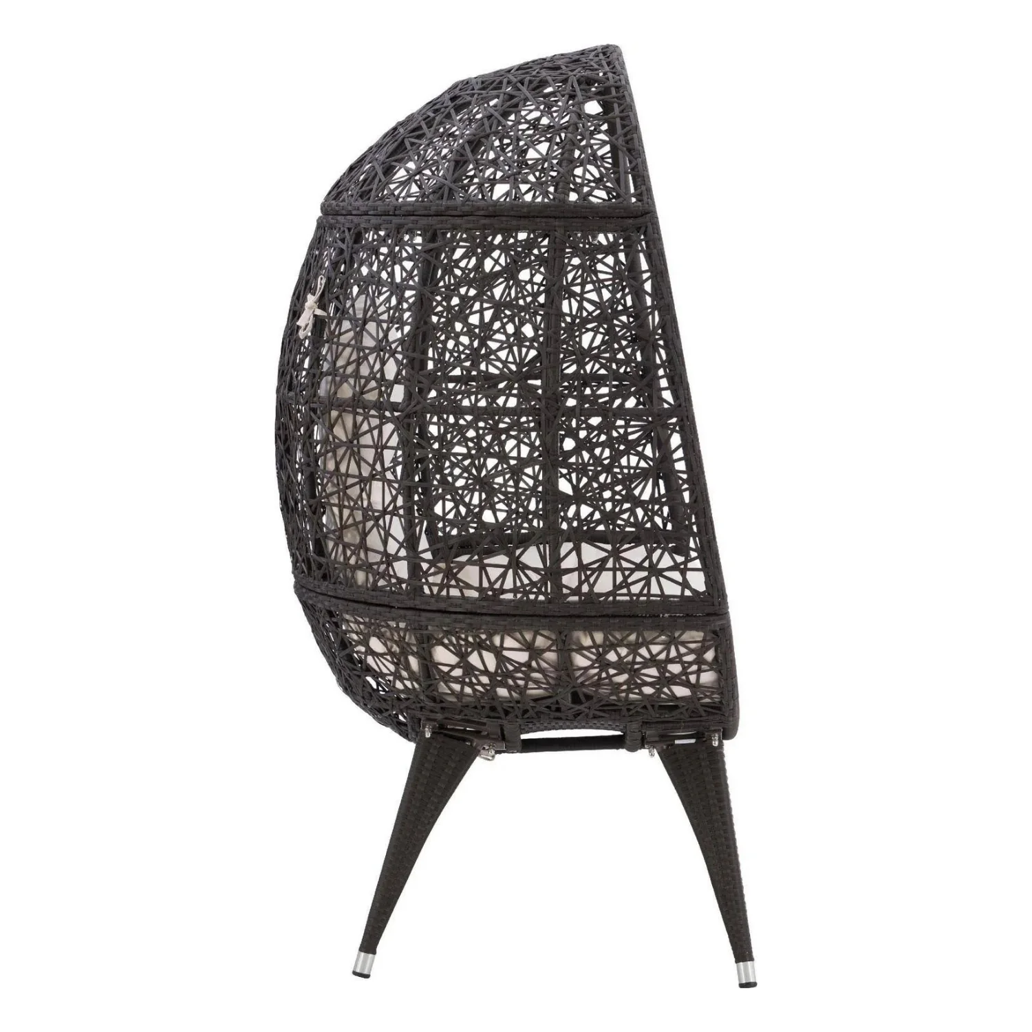 Outdoor All-Weather Wicker Egg Chair - Image 7