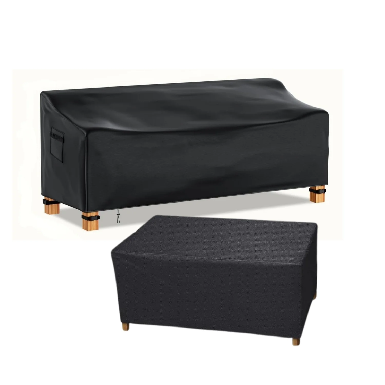 Outdoor Triple Seater With Table Sofa Cover - Image 3