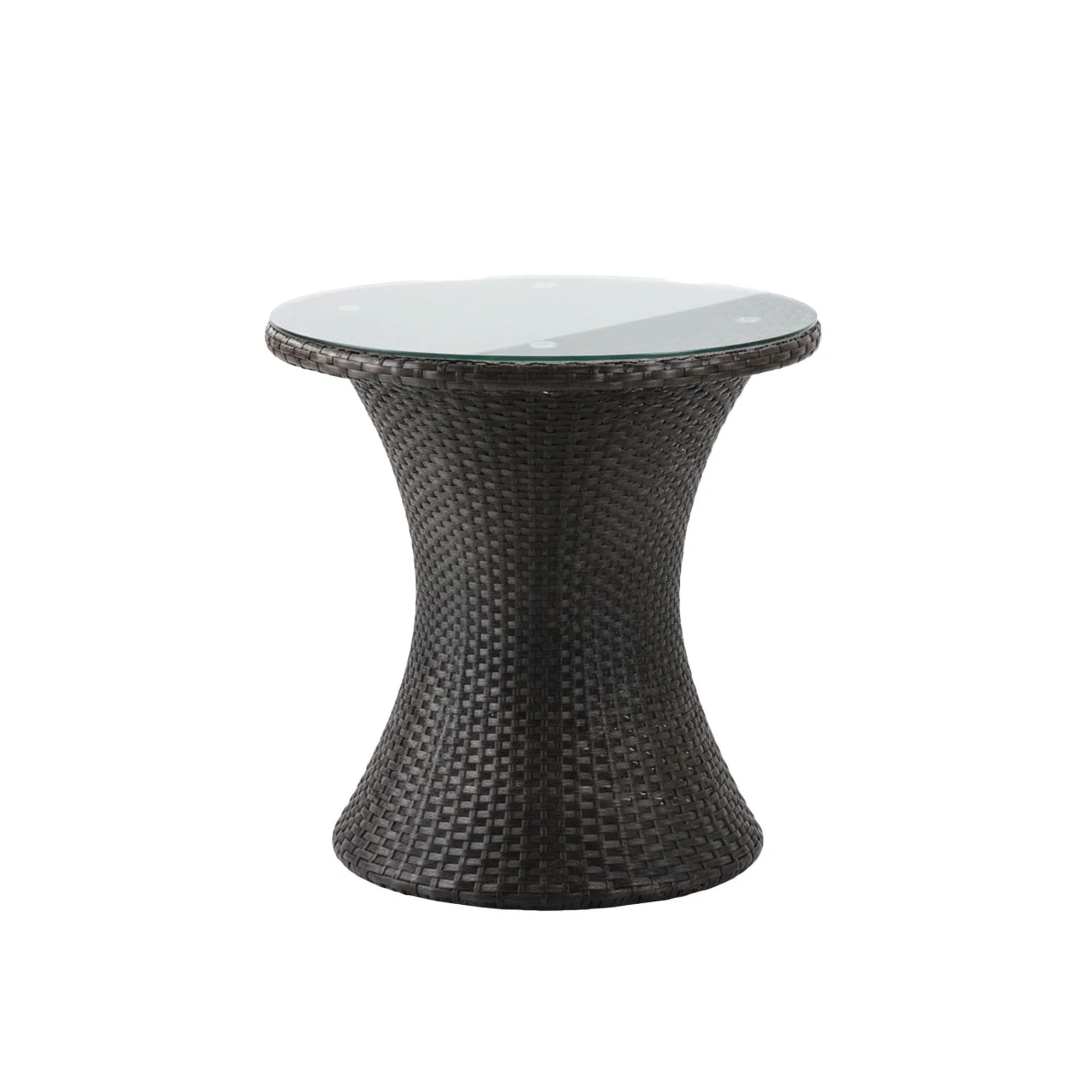Outdoor Rattan Wicker 3-Piece Conversation Set - Image 12