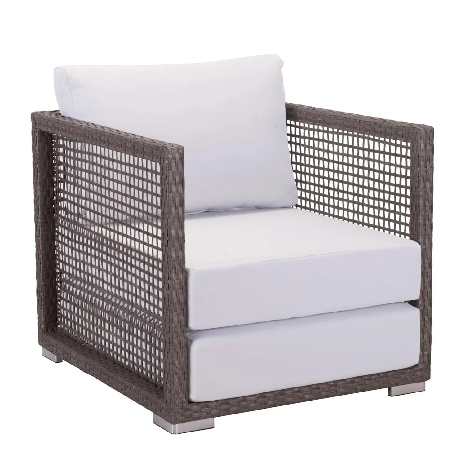 Outdoor Rattan Wicker 5-Seater Sofa Set - Image 10