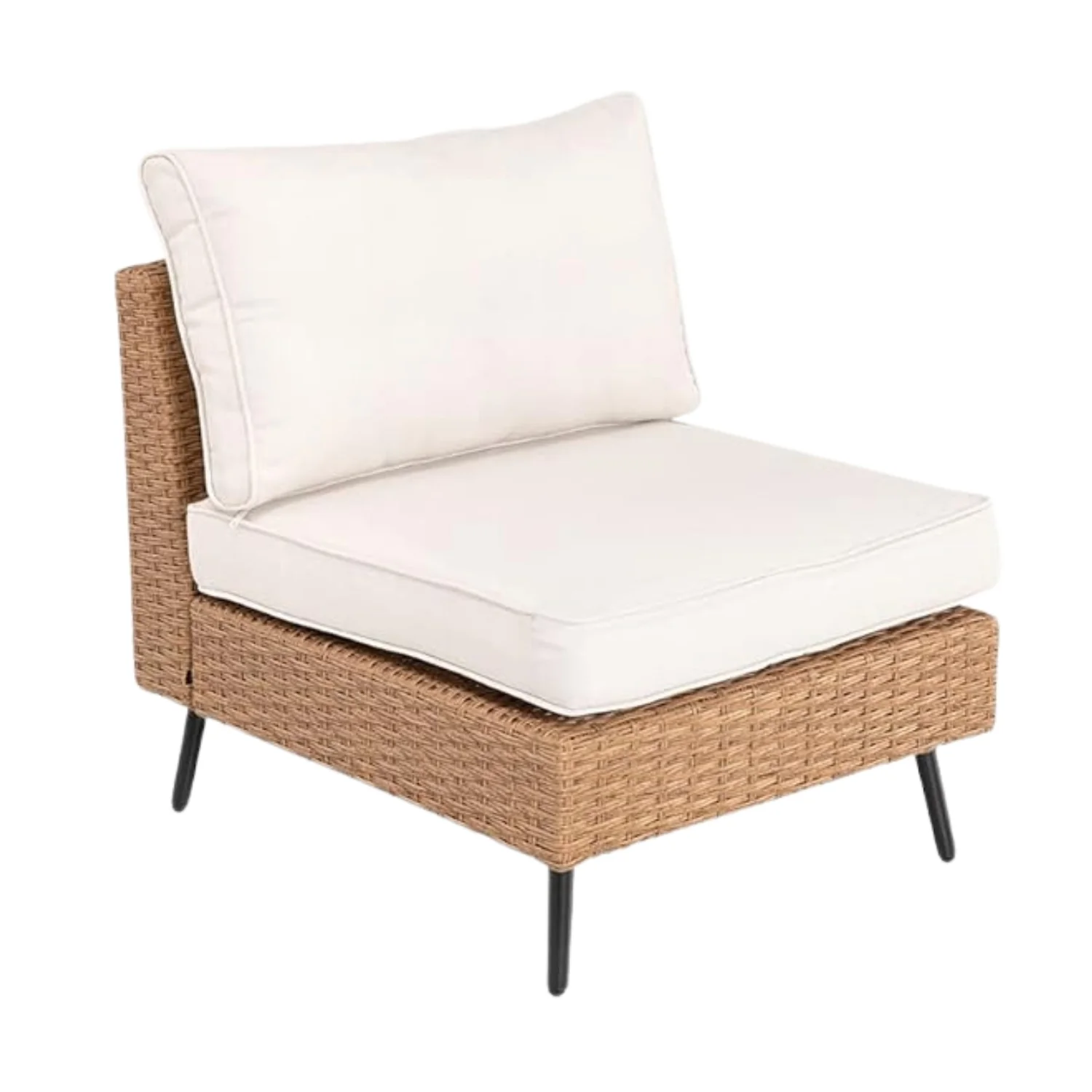Outdoor Rattan Wicker 6-Seater Sofa Set - Image 3