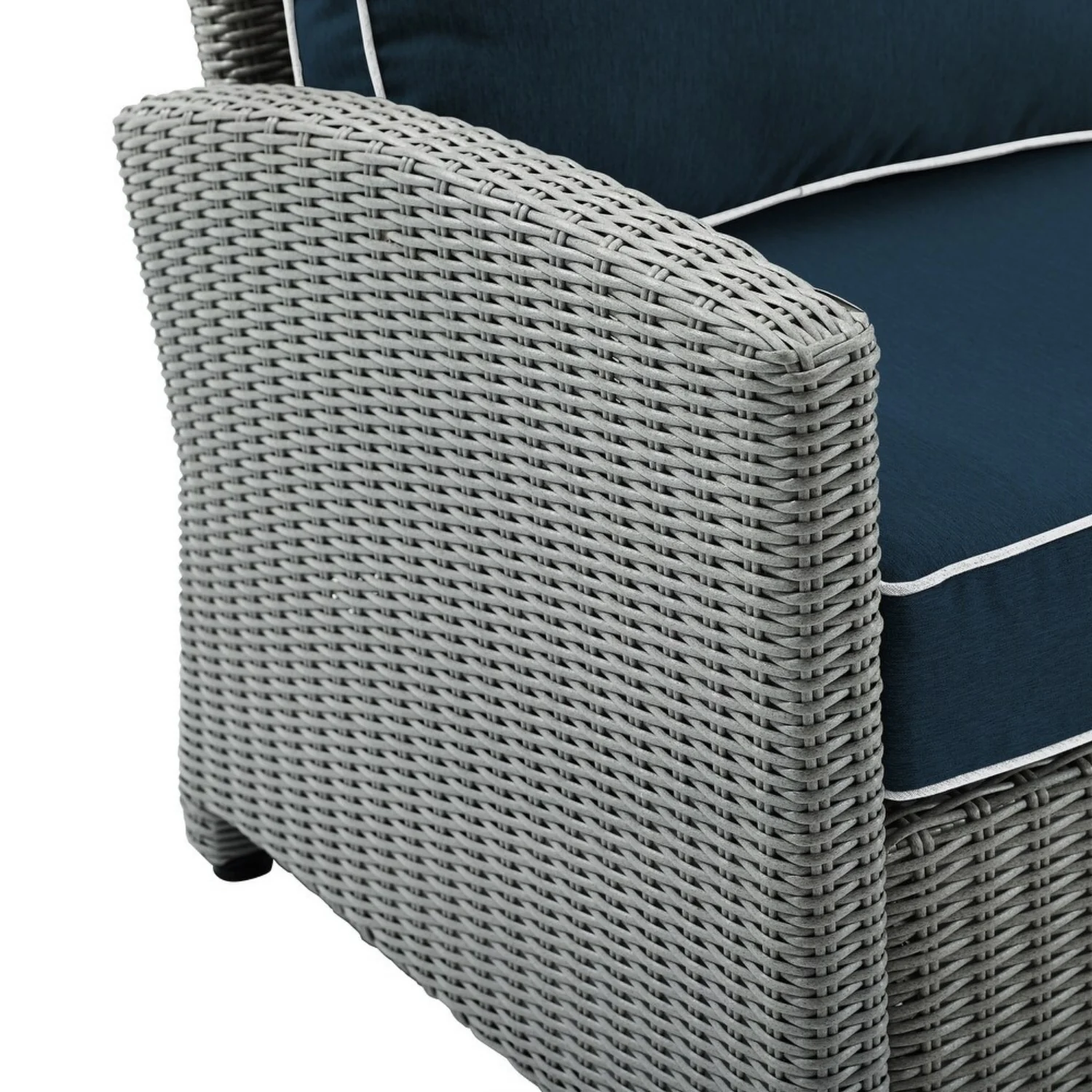 Outdoor Rattan Wicker 6-Seater Sofa Set - Image 4
