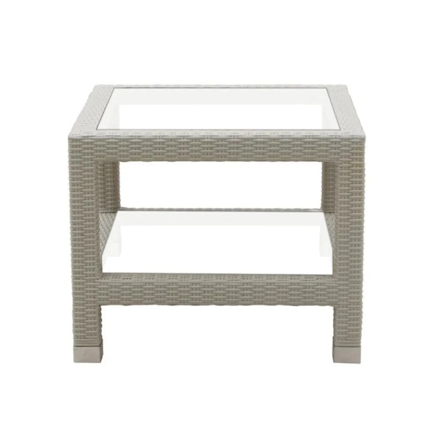 Outdoor Rattan Wicker 7-Seater Sectional Sofa Set - Image 13