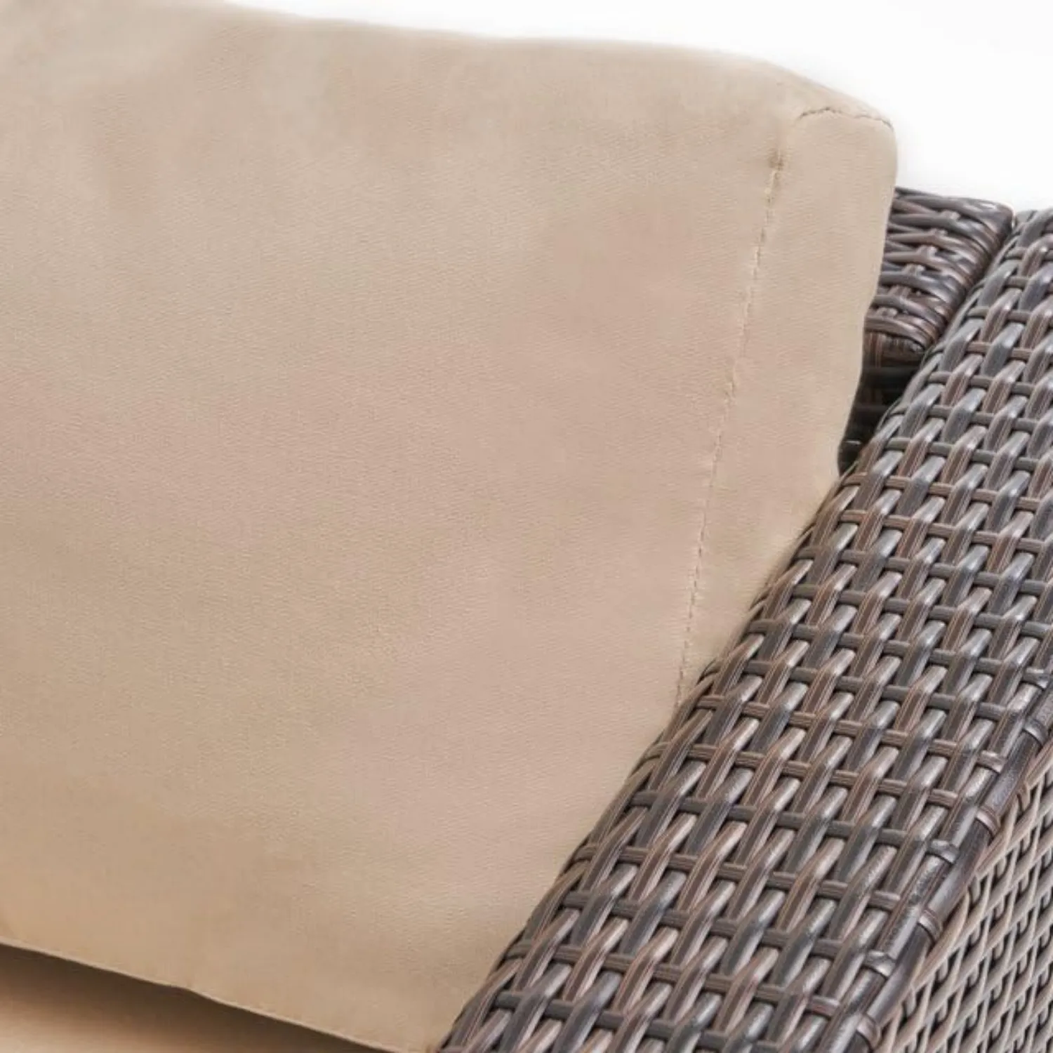 Outdoor Rattan Wicker 8-Seater Sofa Set - Image 11