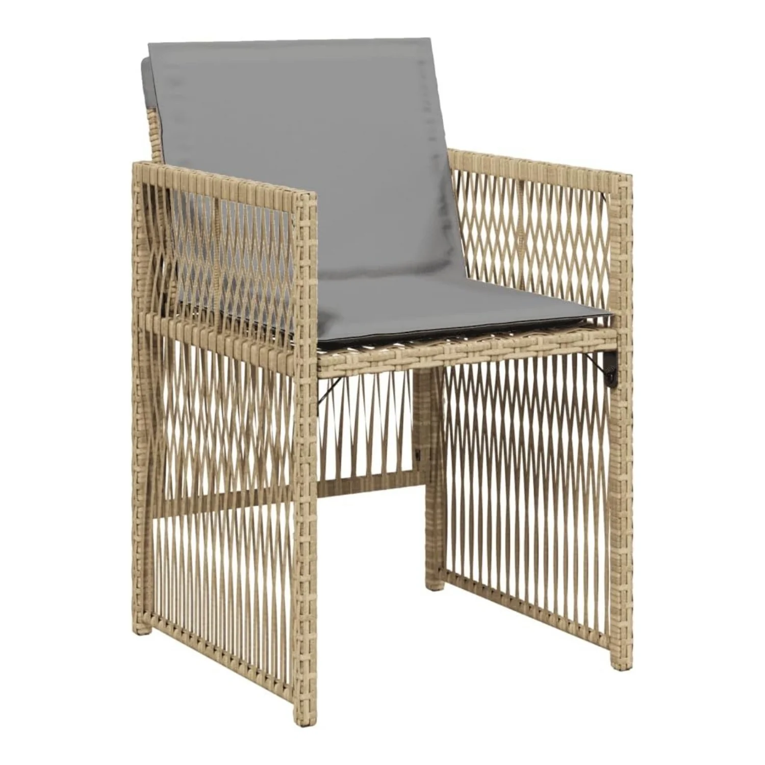 Outdoor Rattan Wicker Dinning Set 7-Piece - Image 3