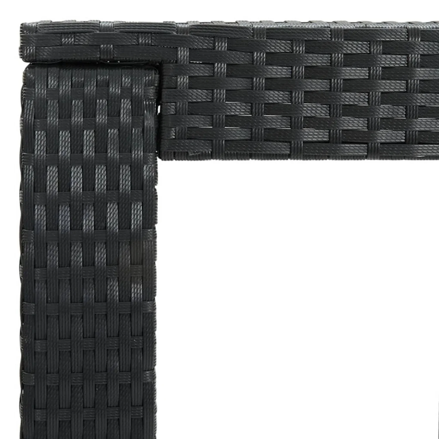 Outdoor Rattan Wicker High Top Bar Table - Image 3