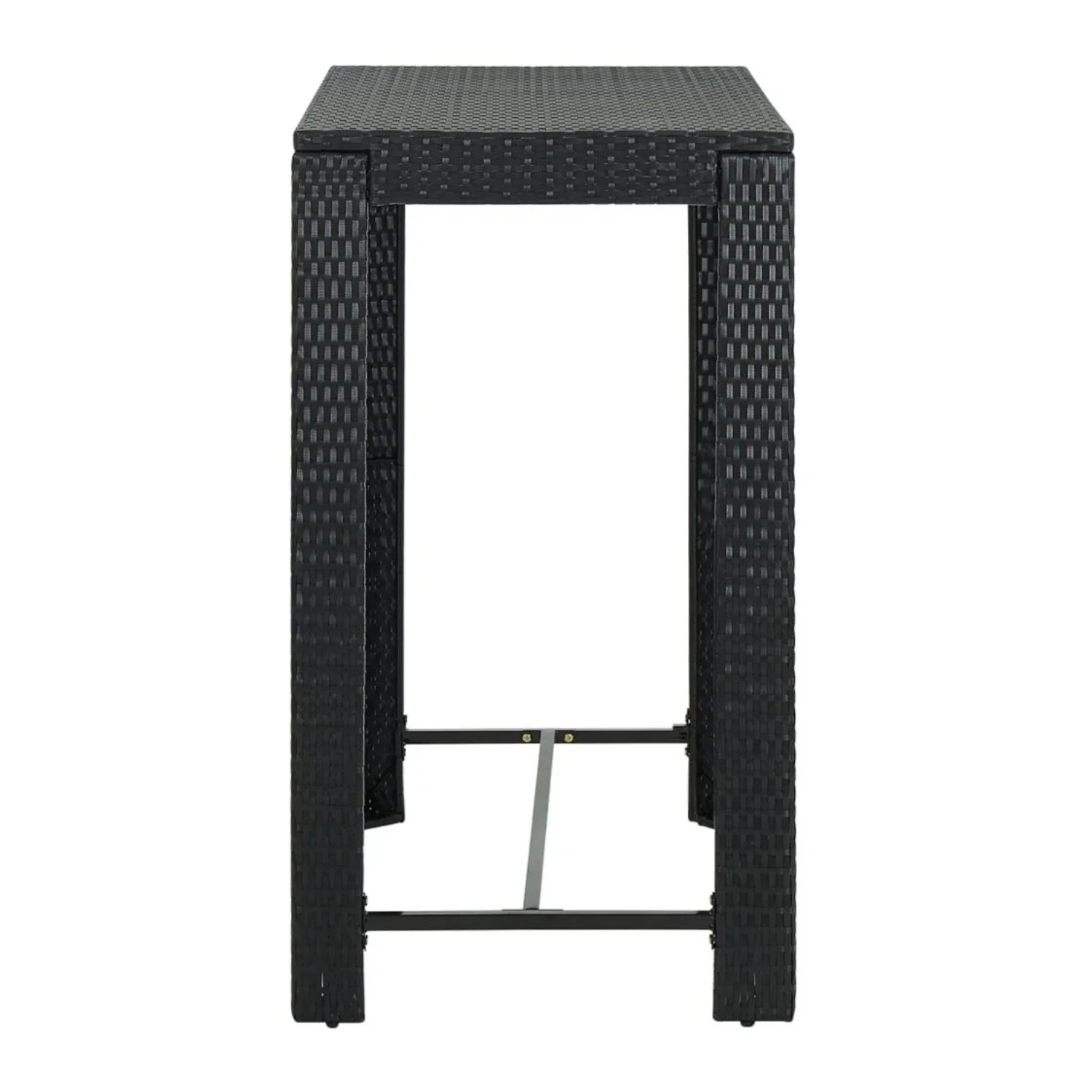 Outdoor Rattan Wicker High Top Bar Table - Image 7