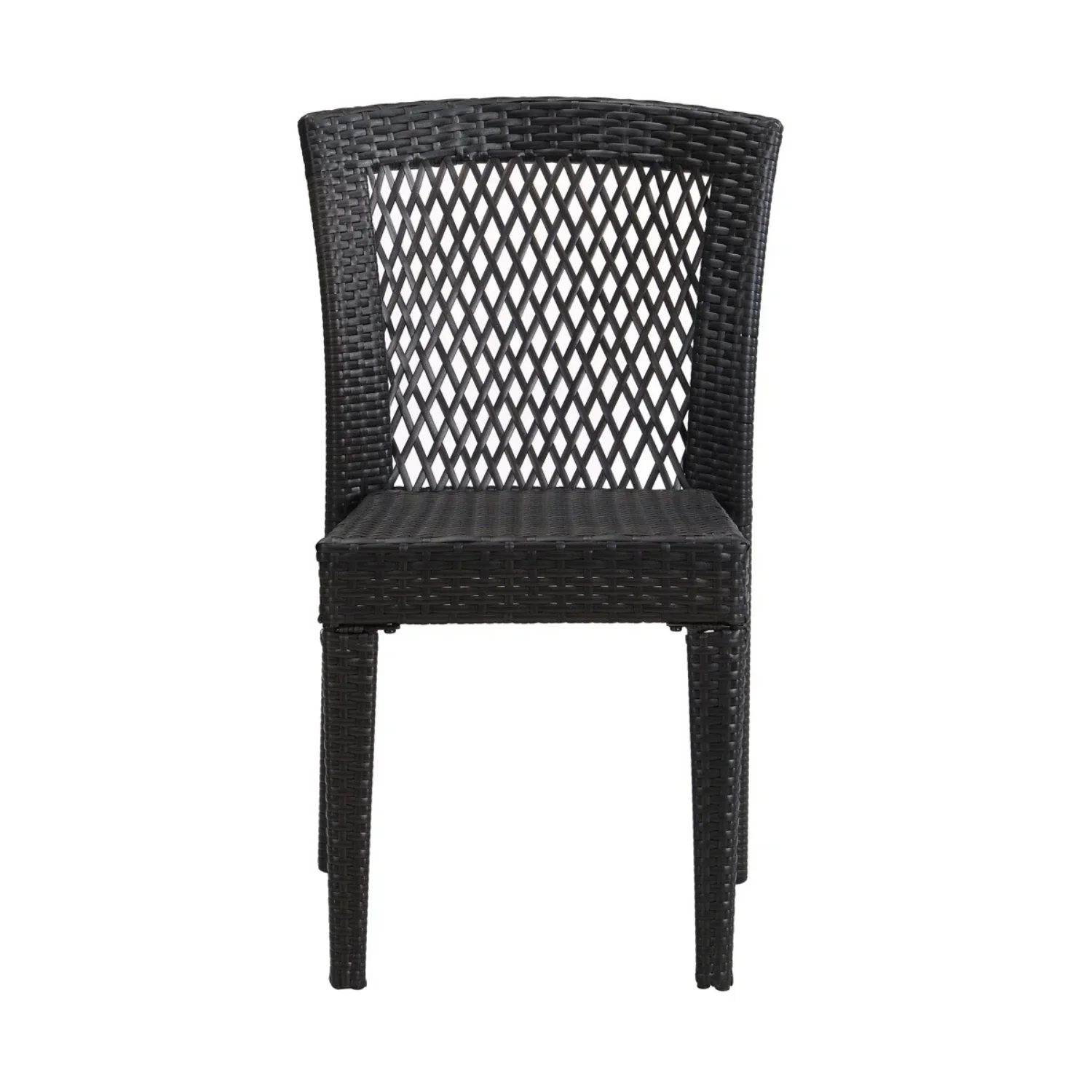 Outdoor Rattan Wicker Patio Dining Chairs - Image 11