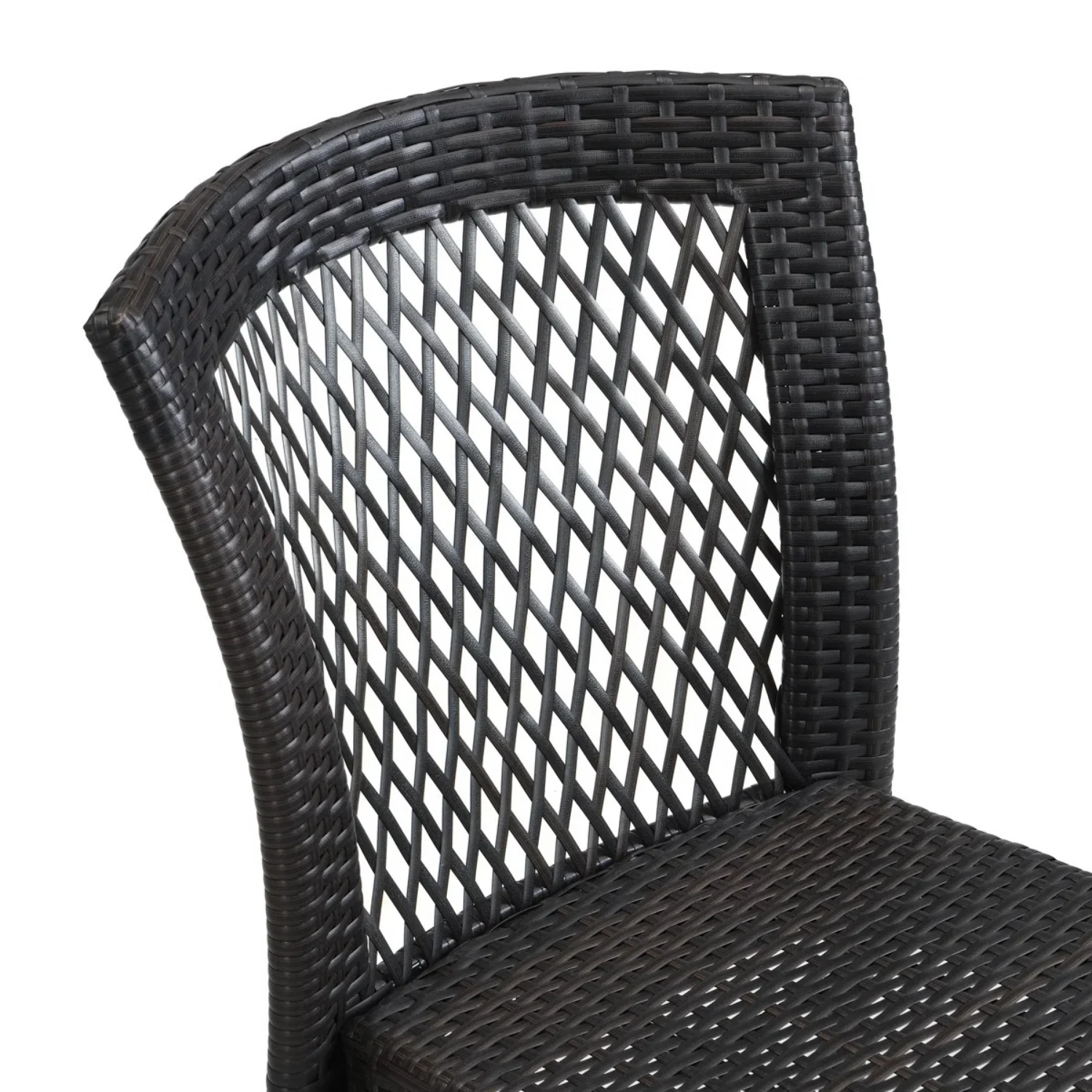 Outdoor Rattan Wicker Patio Dining Chairs - Image 3