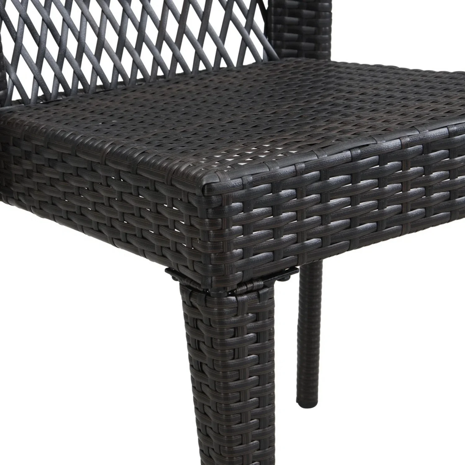 Outdoor Rattan Wicker Patio Dining Chairs - Image 4