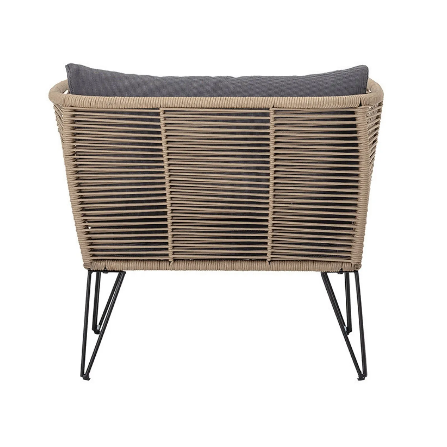 Outdoor Rope 1 Piece Patio Single Seater Sofa - Image 9