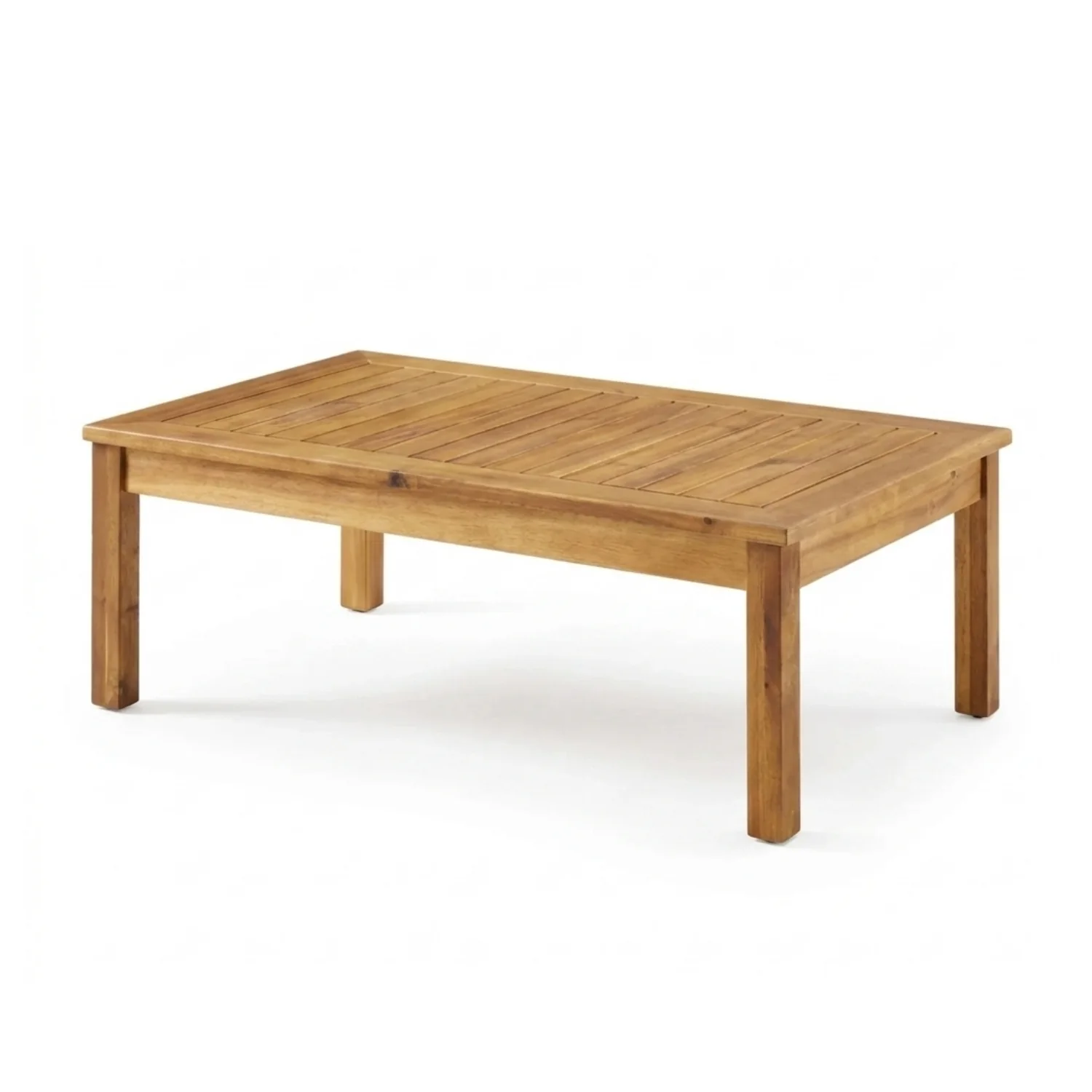 Outdoor Rope 2 Seater Sofa Set with Wooden Center Table - Image 8