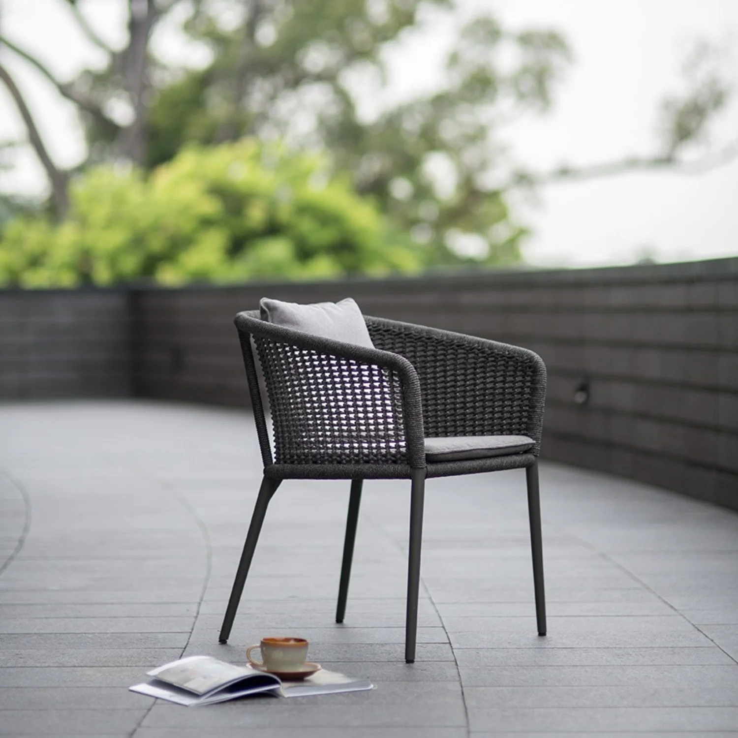 Outdoor Rope 3-Piece Patio Set - Image 12