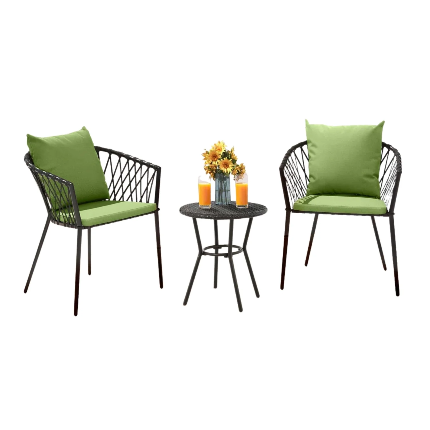 Outdoor Rope 3- Piece Patio Set - Image 8