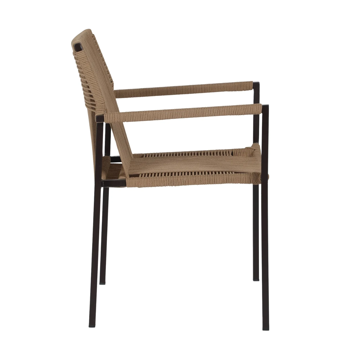 Outdoor Rope 3-Piece Patio Set (Beige) - Image 12