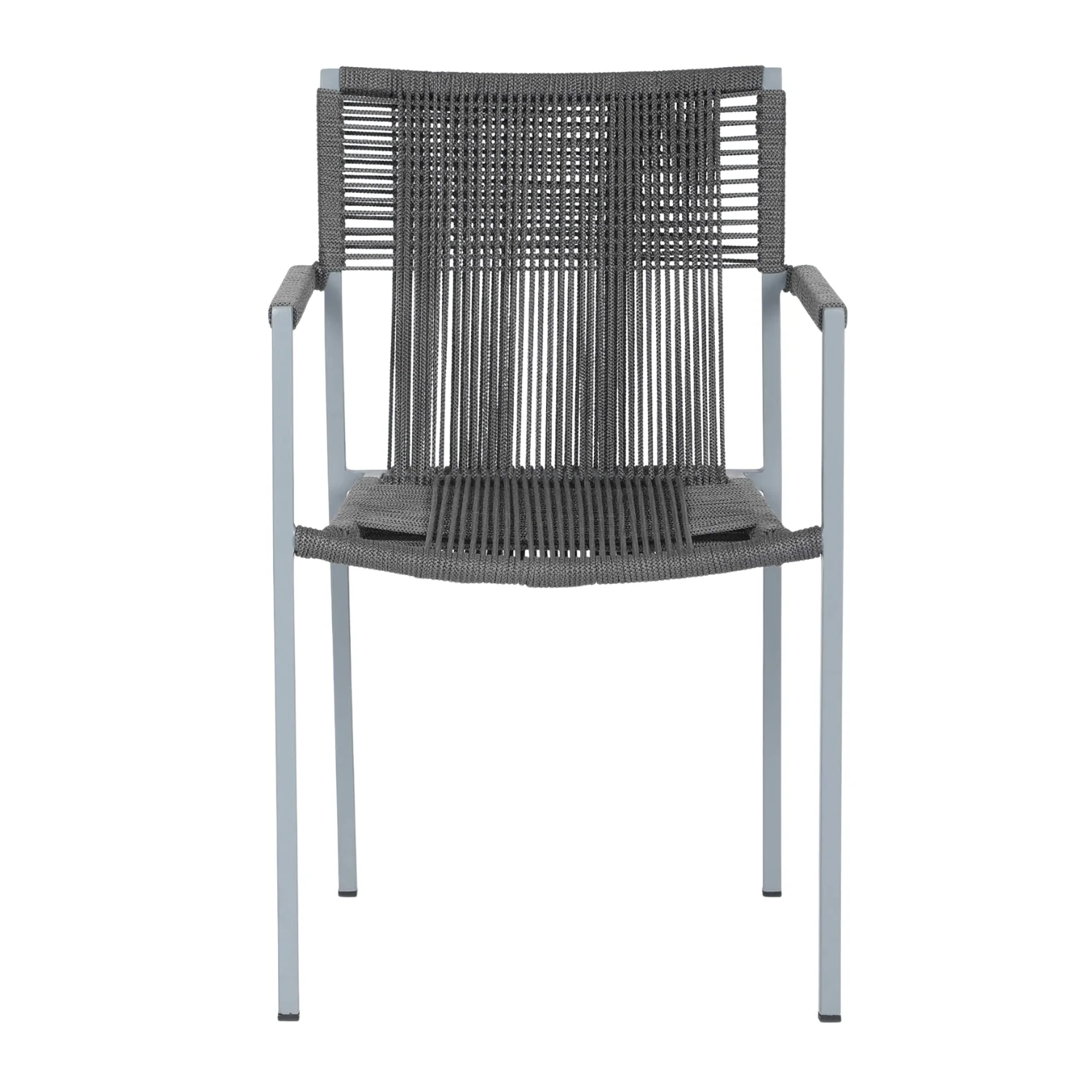 Outdoor Rope 3-Piece Patio Set (Grey) - Image 10