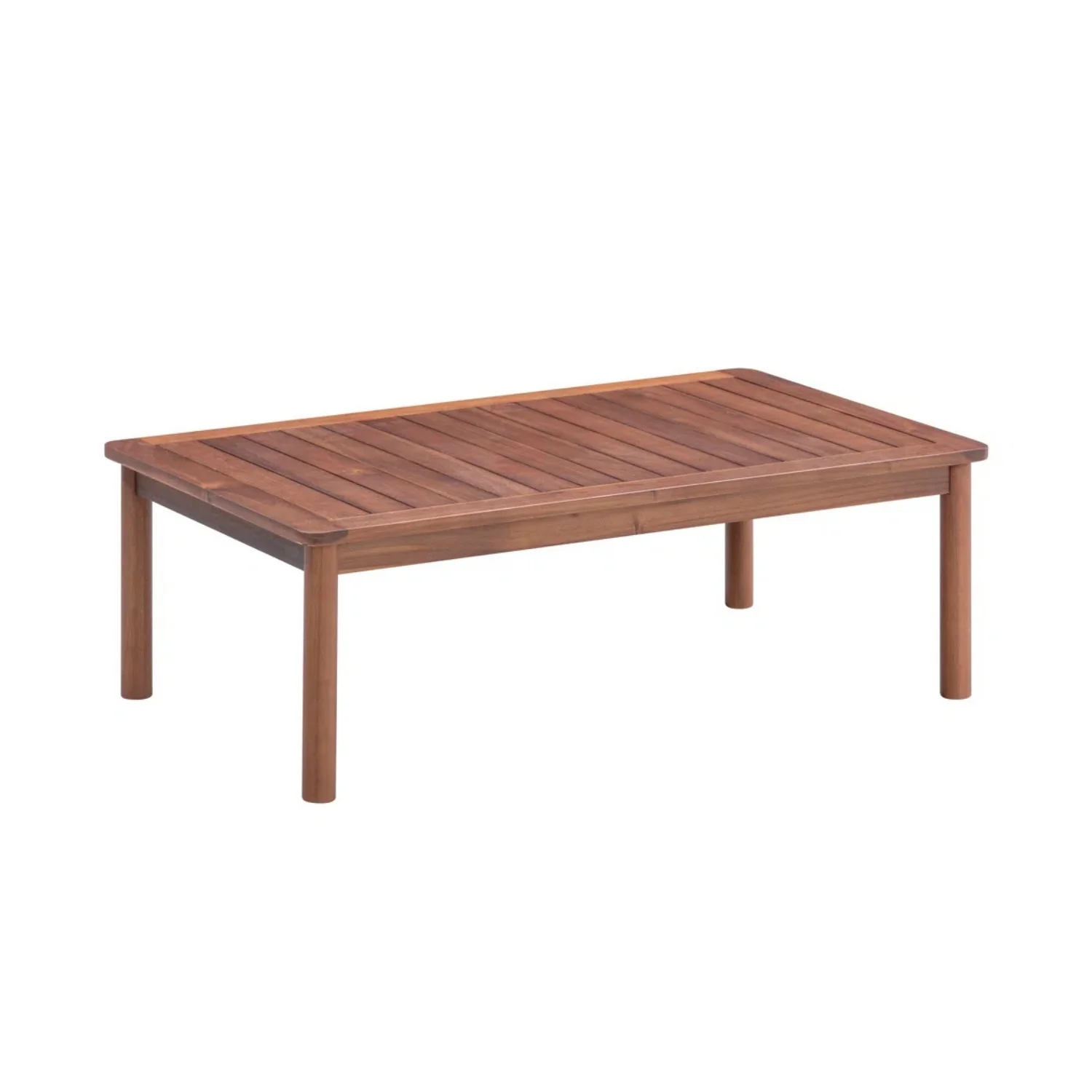 Outdoor Rope 4-Piece Patio Sofa Set with Wooden Legs & Coffee Table - Image 10