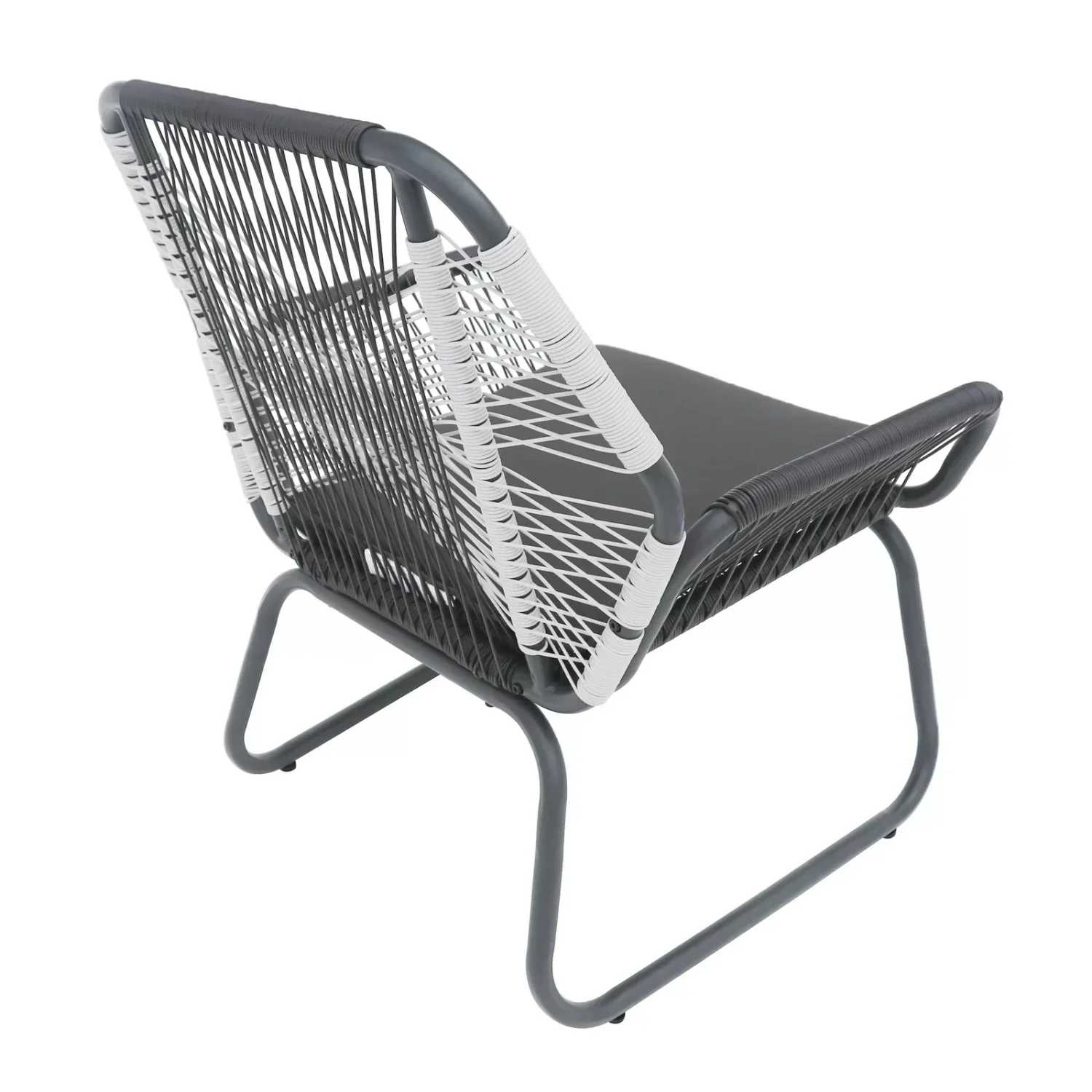 Outdoor Rope Double Tone 3-Piece Patio Set - Image 11
