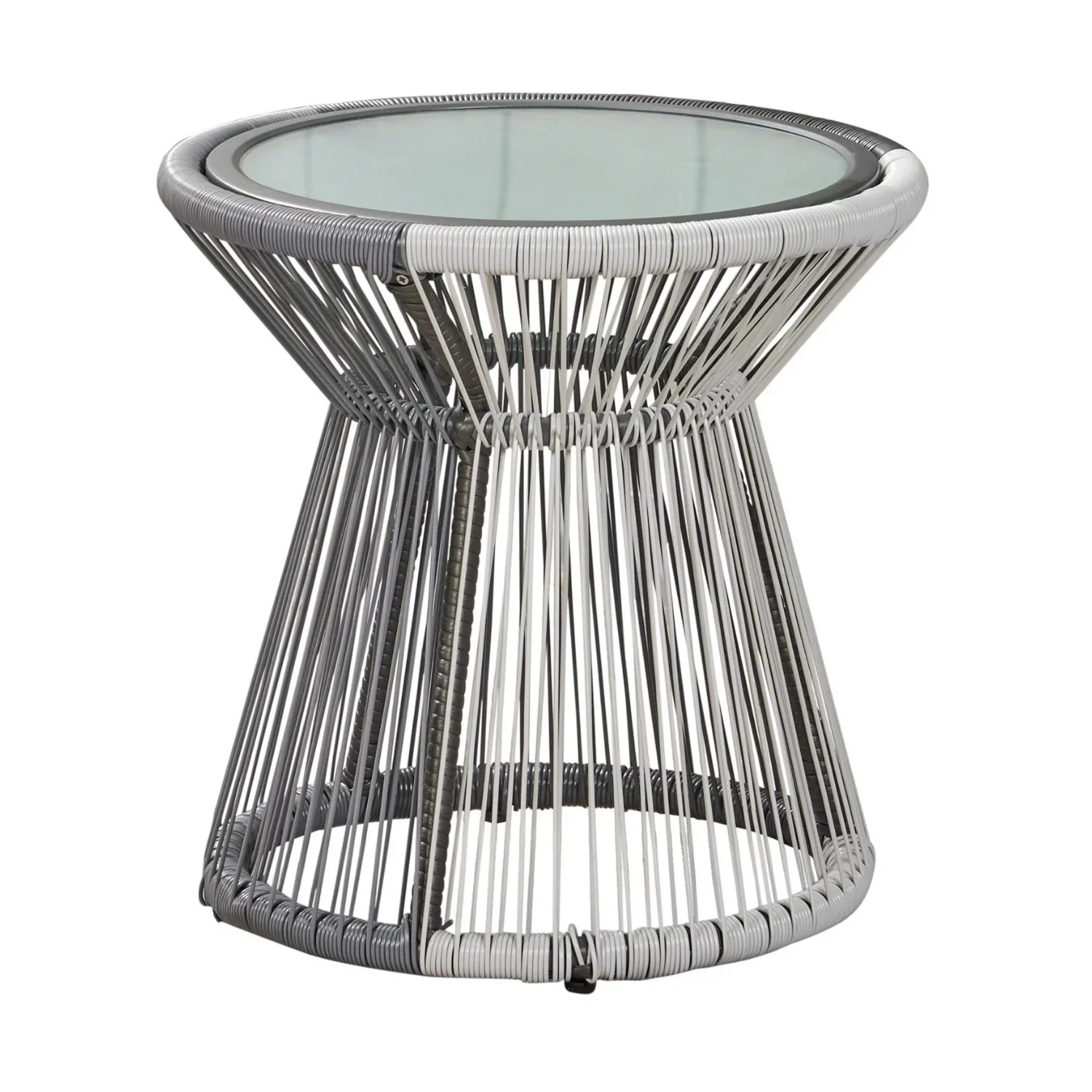 Outdoor Rope Double Tone 3-Piece Patio Set - Image 9