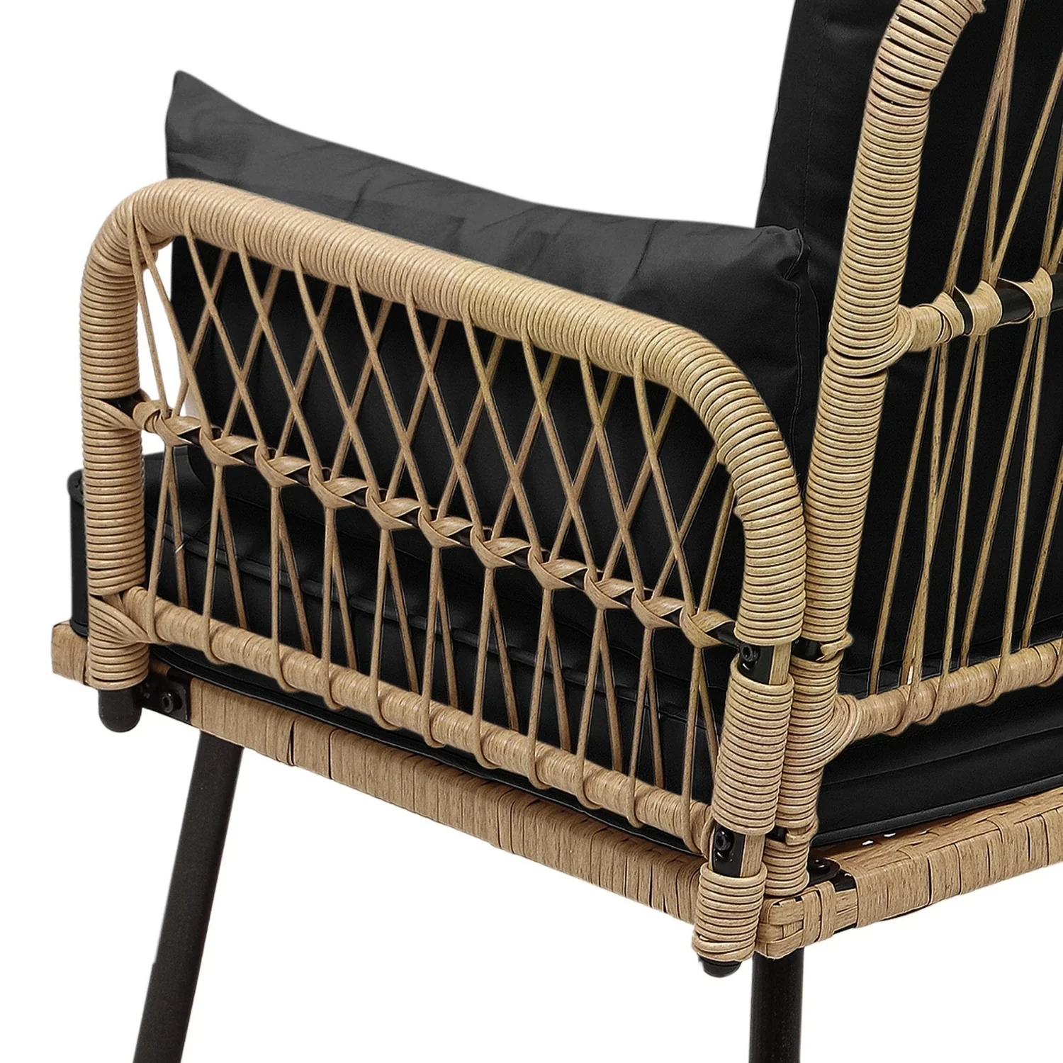 Outdoor Rattan Wicker Loveseat Sofa - Image 7