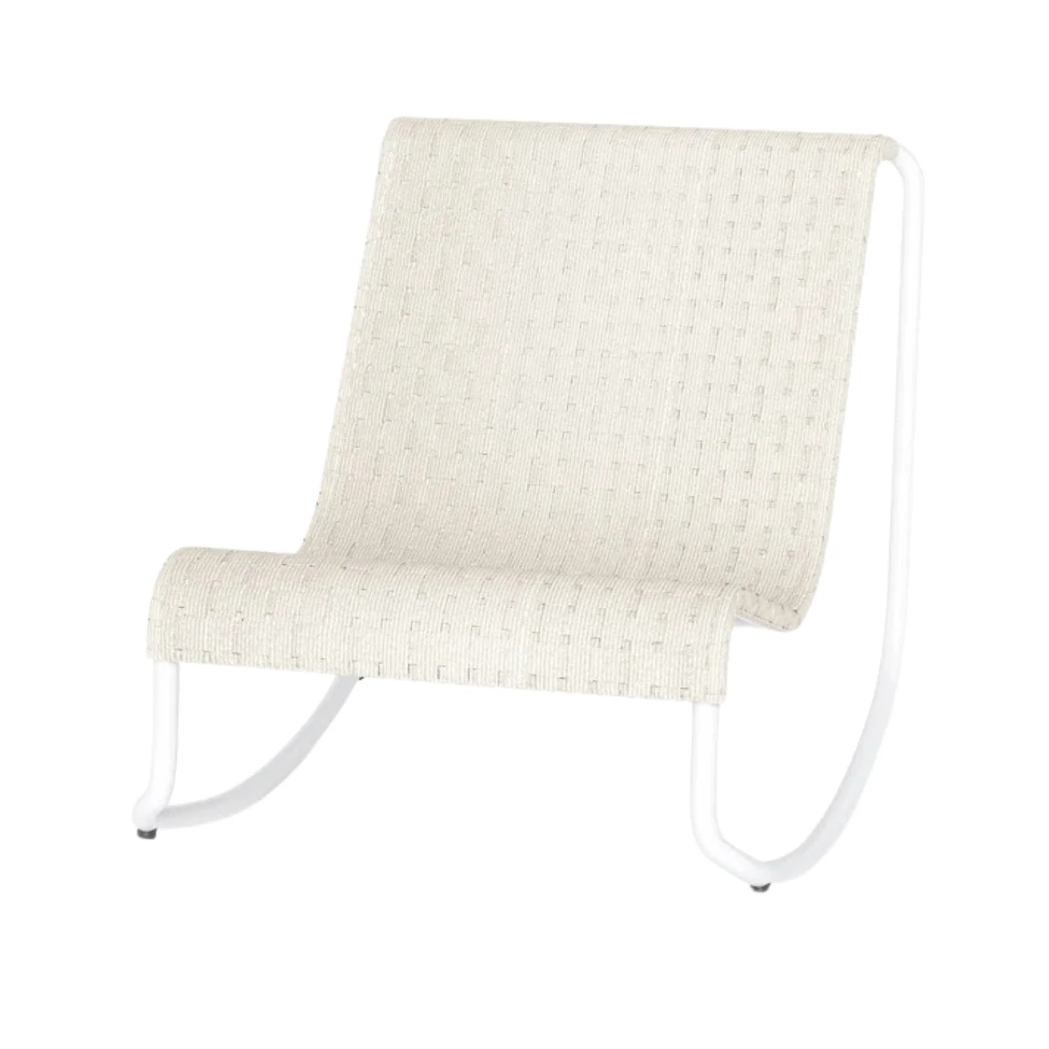Outdoor Rope Patio Conversation Set with 2 Lounge Chairs & Round Center Table - Image 7