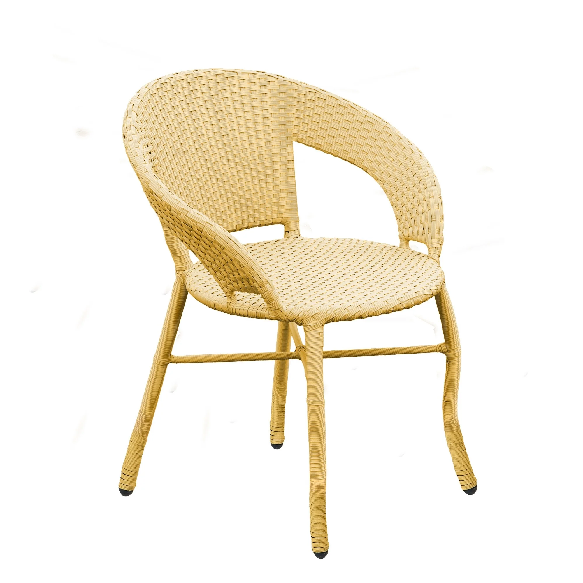 Outdoor Wicker 3-Piece Patio Set with Outdoor Umbrella - Image 7