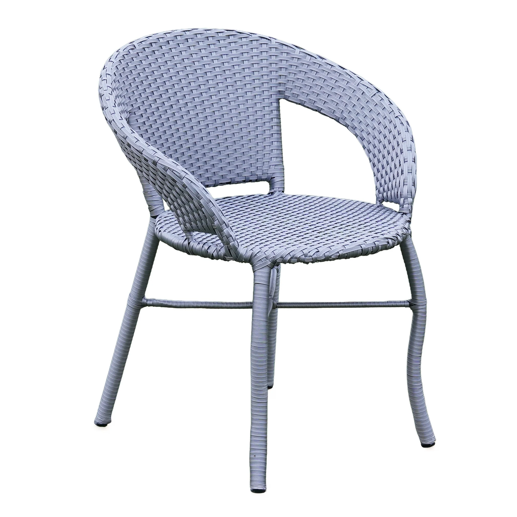 Outdoor Wicker 3-Piece Patio Set with Outdoor Umbrella - Image 7