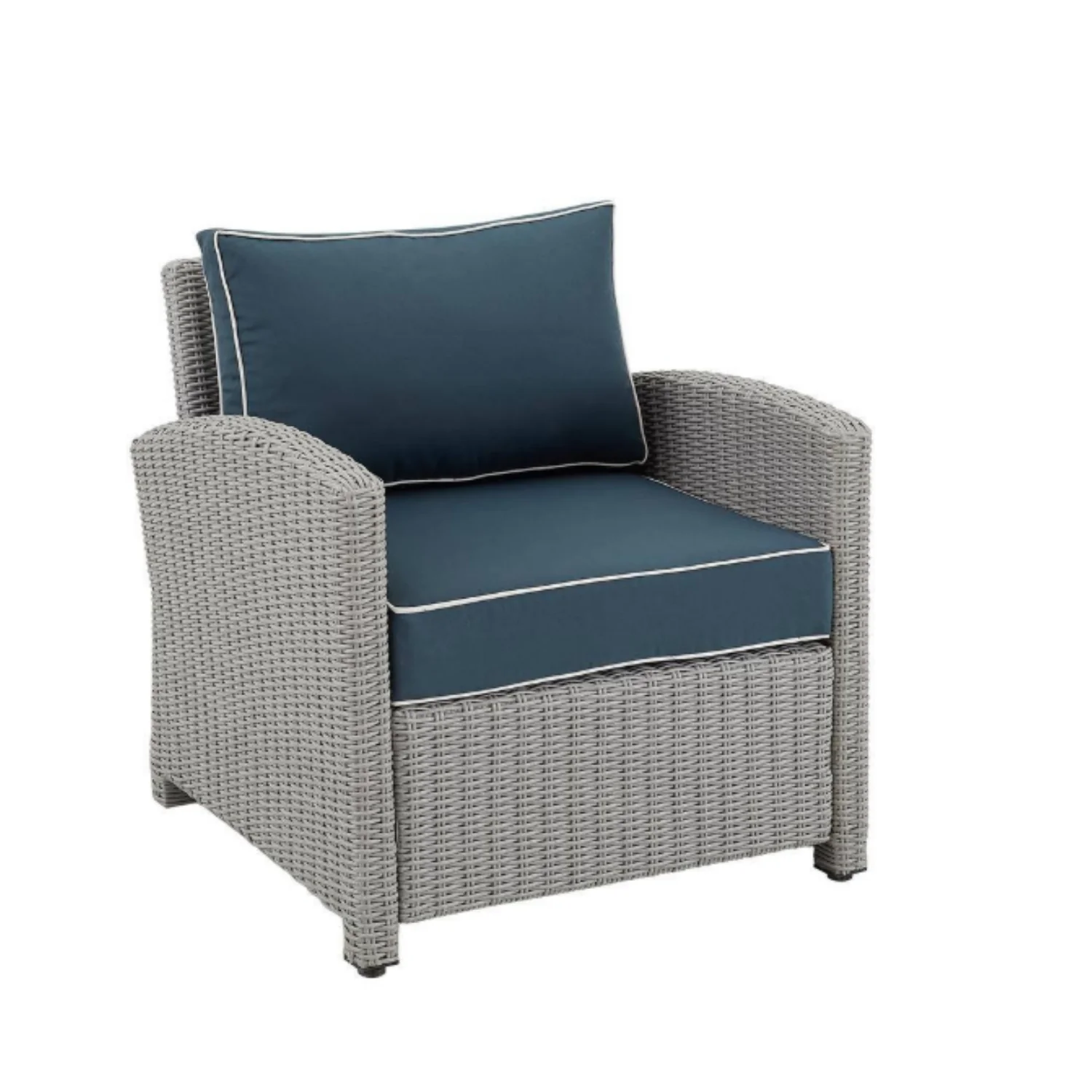 Outdoor Wicker 5-Seater Sofa Set - Image 11