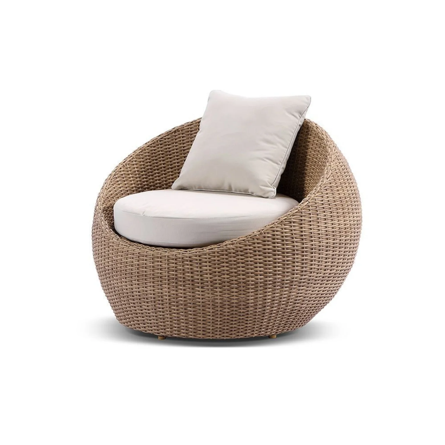 Outdoor Wicker 5-Seater Sofa Set With Glass Top Tables - Image 12
