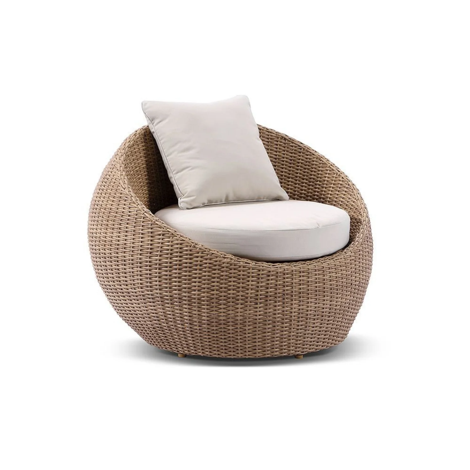 Outdoor Wicker 5-Seater Sofa Set With Glass Top Tables - Image 4