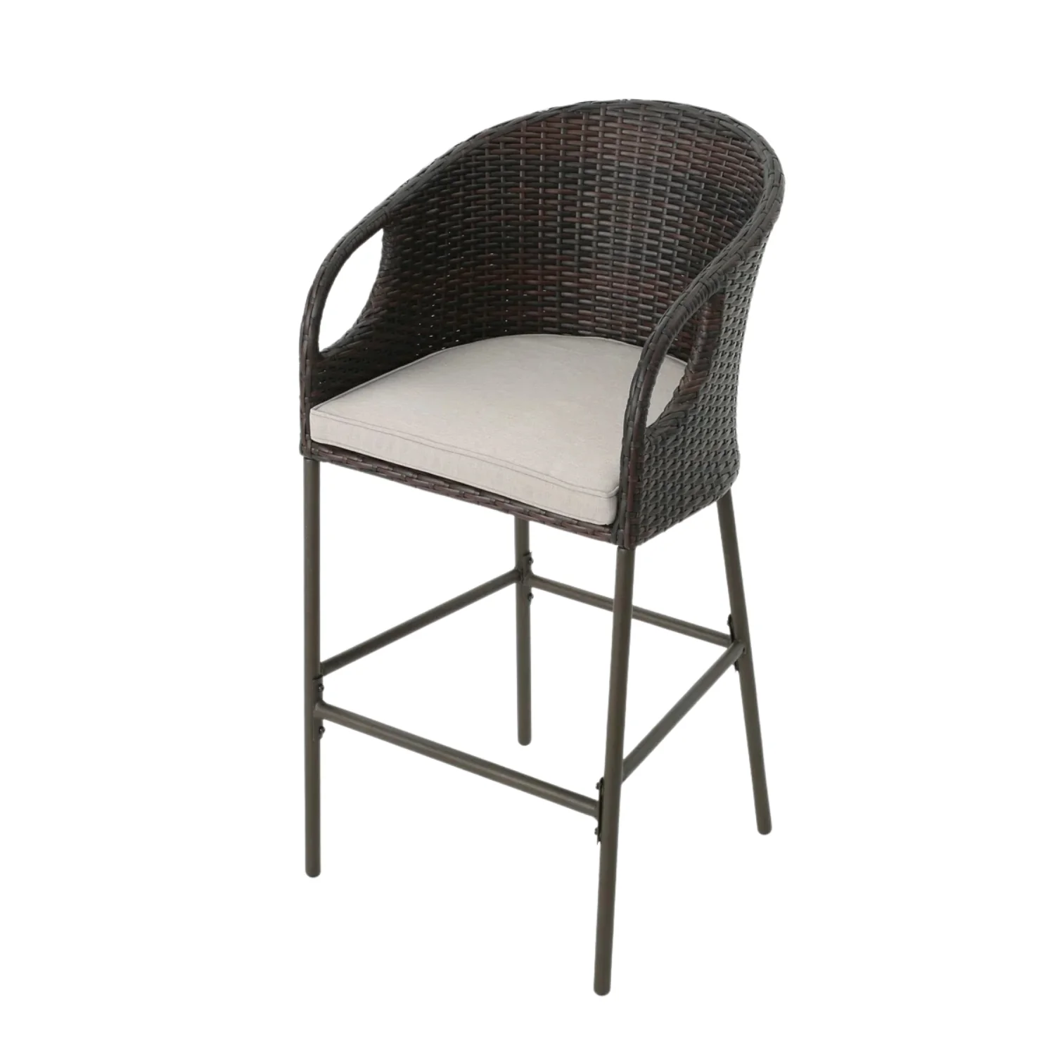 Outdoor Bar Set with High Top Table – All-Weather Rattan - Image 8