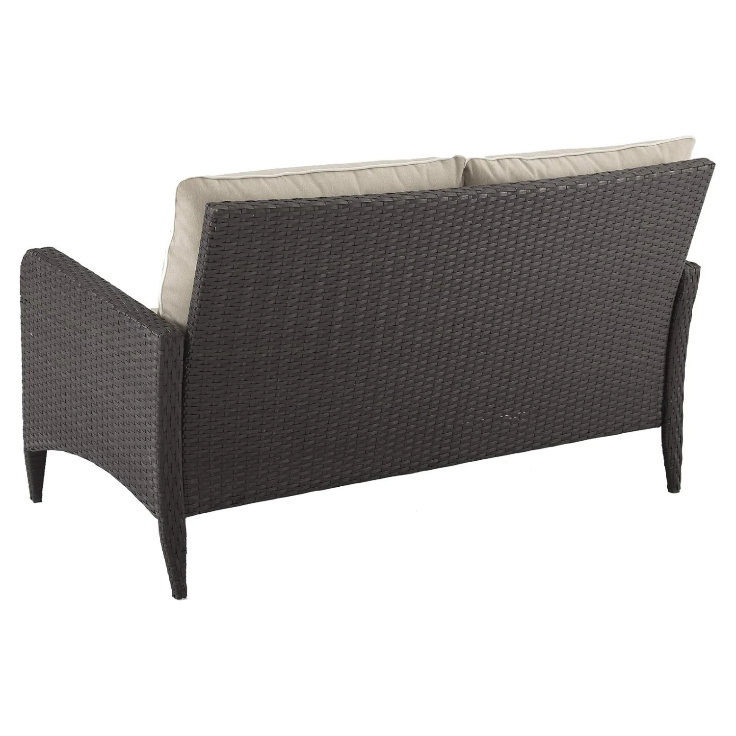 Outdoor Wicker Double Seater Loveseat Sofa - Image 8